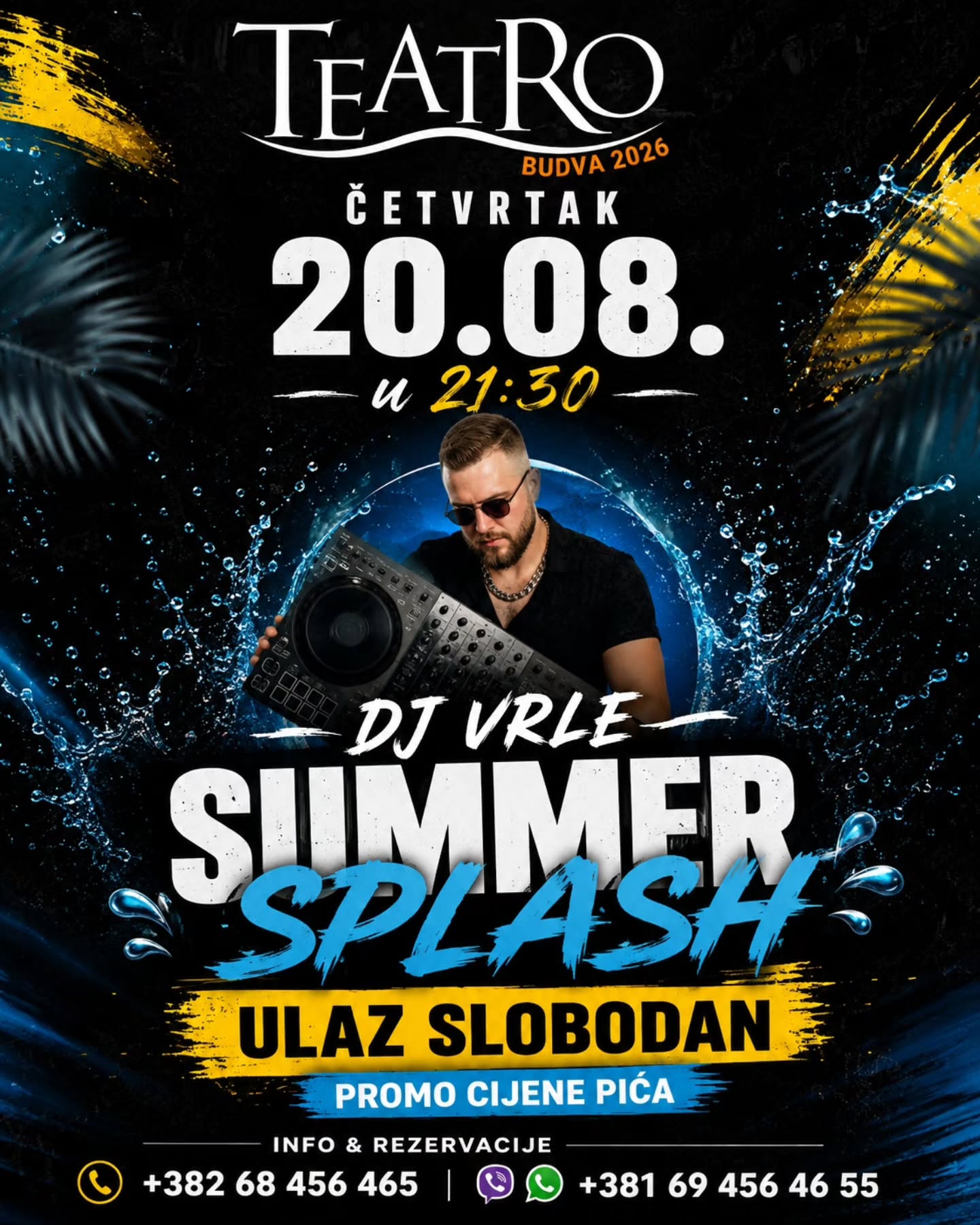 DJ VRLE, Teatro Budva