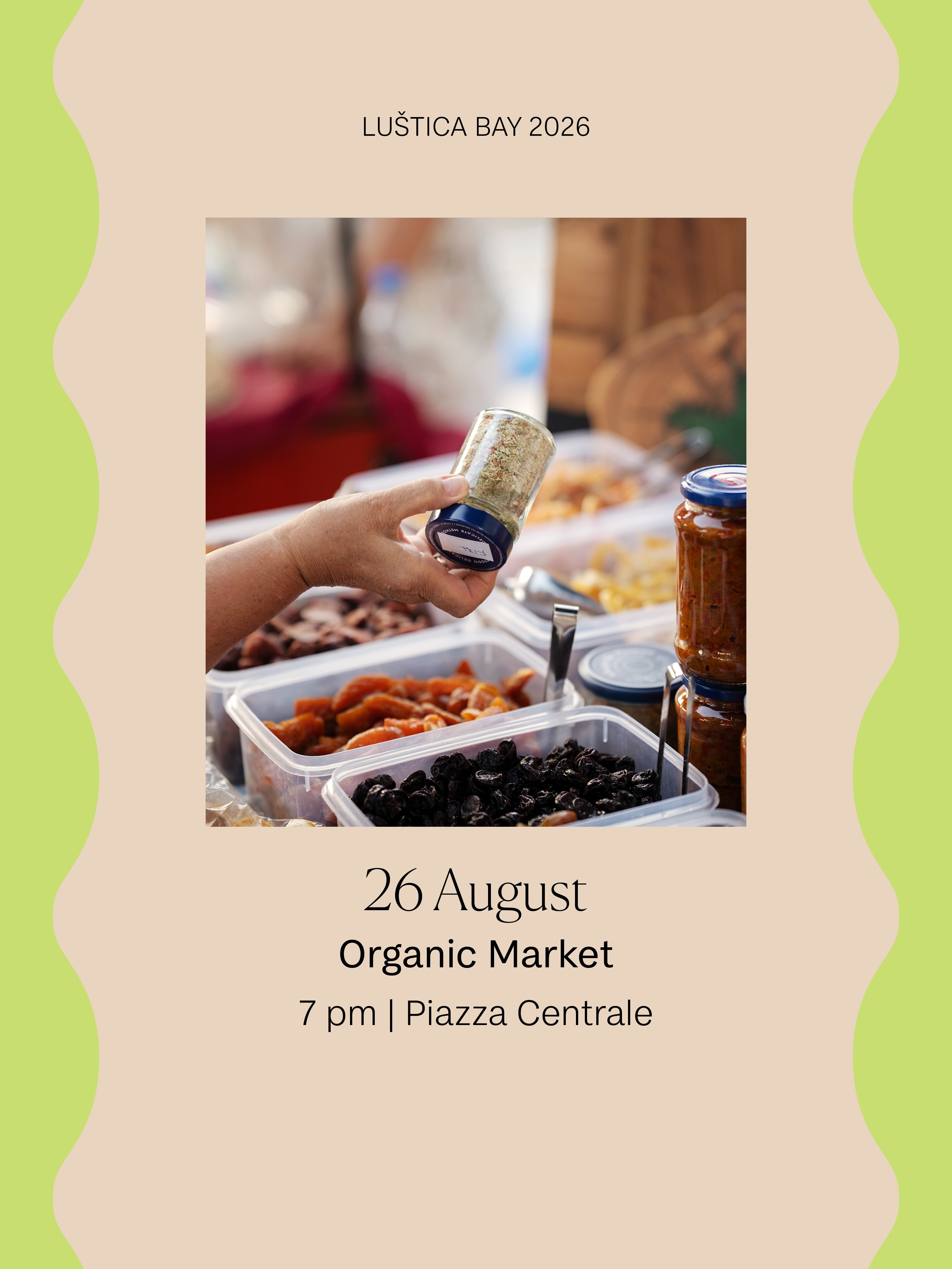 Organic Market, Piazza Centrale