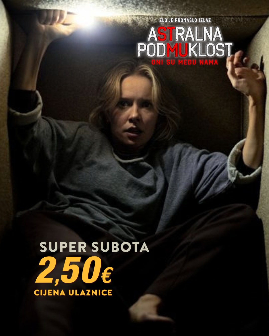 ASTRALNA PODMUKLOST: ONI SU MEĐU NAMA, Cineplexx Big Fashion