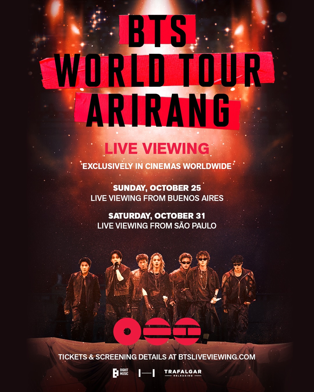 BTS WORLD TOUR "ARIRANG" -- Live Viewing from Sao Paulo, Cineplexx Big Fashion