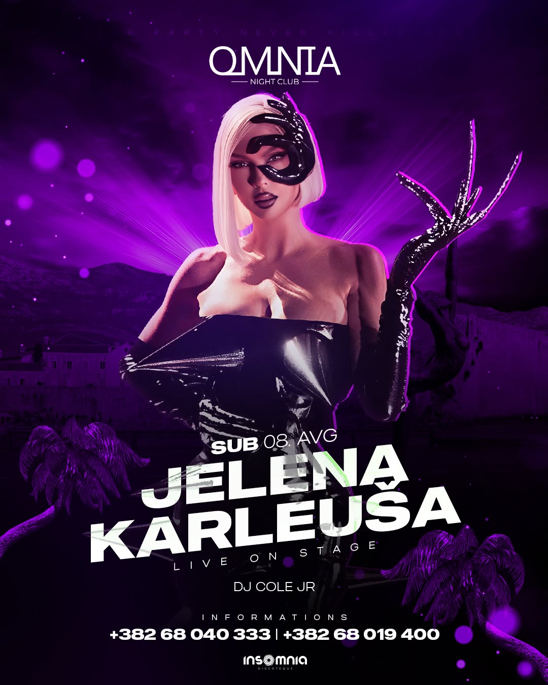 Jelena Karleuša, Omnia Night Club