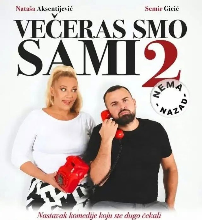 Komedija „Večeras smo sami 2", Centar za kulturu
