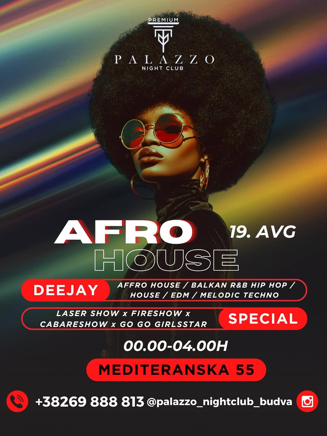 Afro Special, Palazzo Night Club