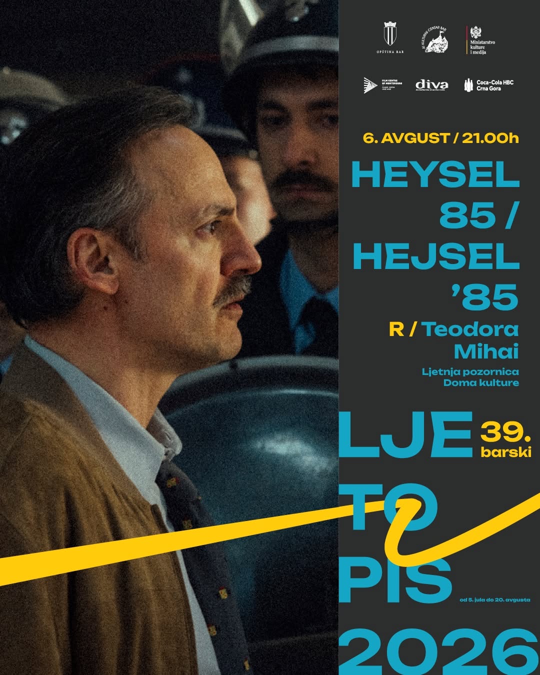 Heysel '85, Ljetnja pozornica Doma kulture „Vladimir Popović Španac"