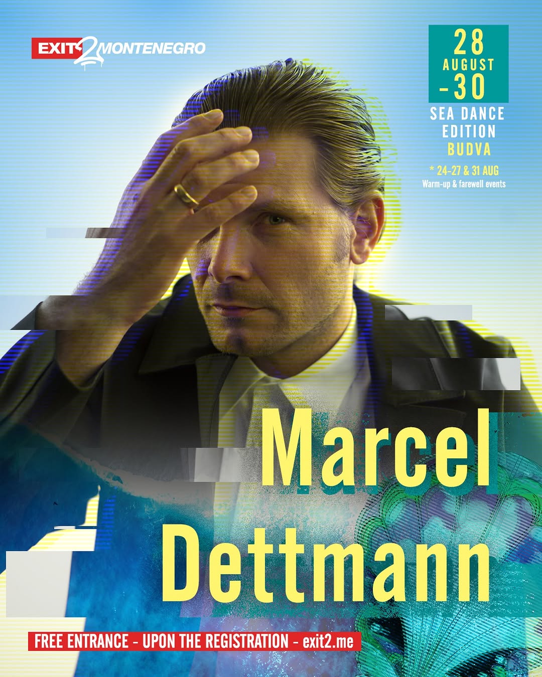 Marcel Dettmann at Sea Dance Edition, Bečići Beach