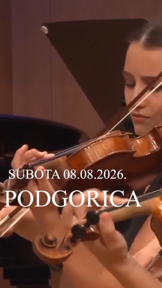 Završni koncert 15. Ljetnjeg kampa za kamernu muziku - Cetinje