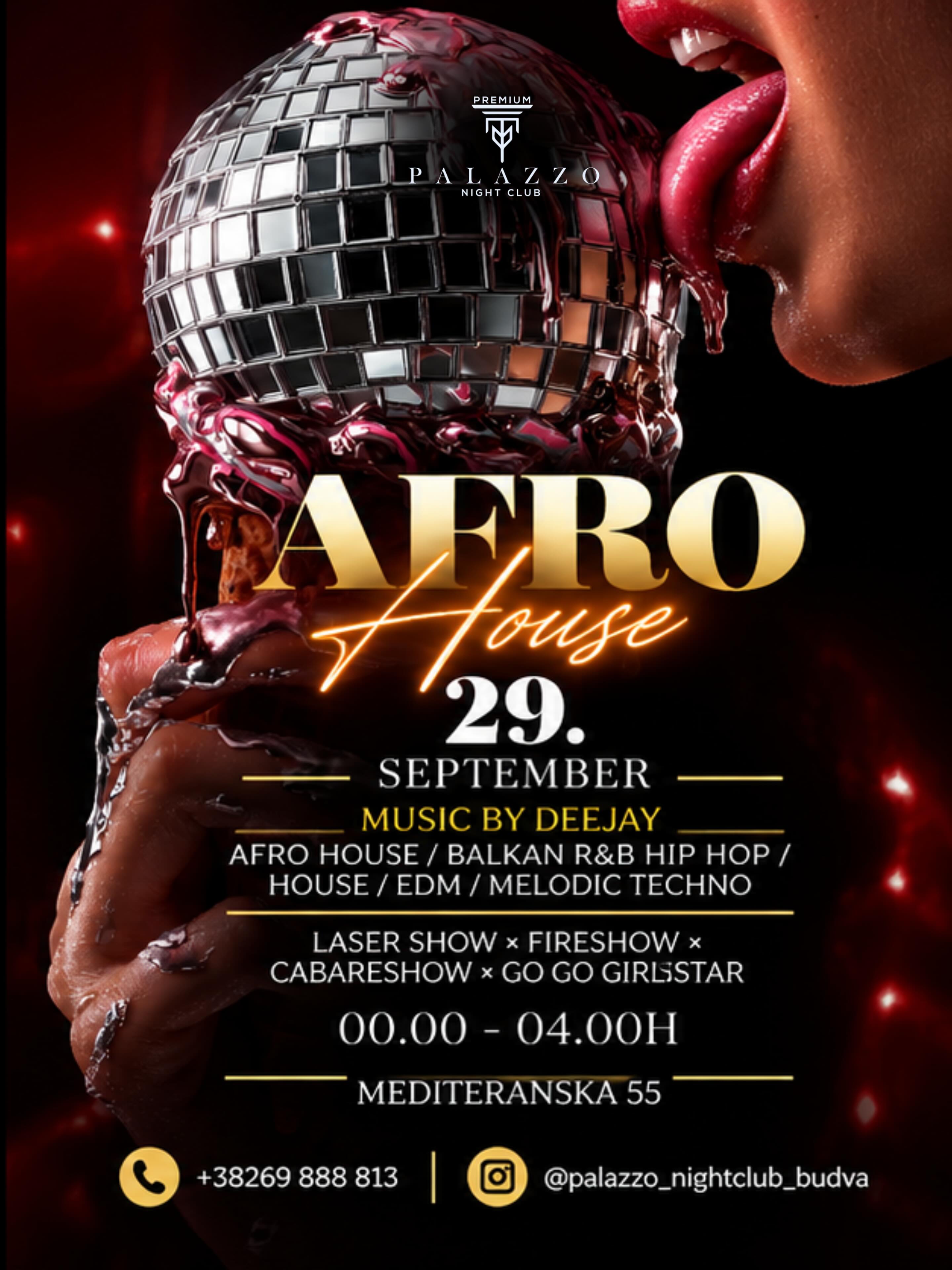 AFRO #v42, Palazzo Night Club