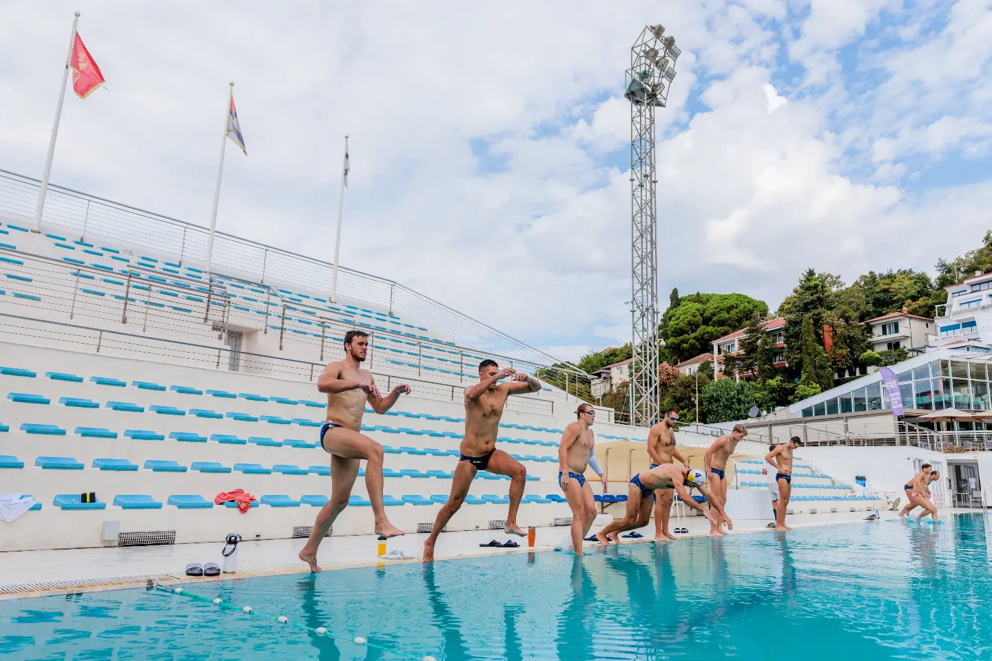 Jadran m:tel - Budućnost One (1. kolo vaterpolo)