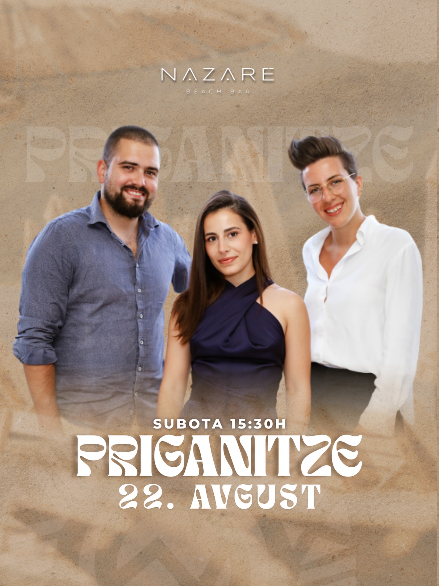 Priganitze bend u Nazare Beach Baru, Nazare Beach Bar