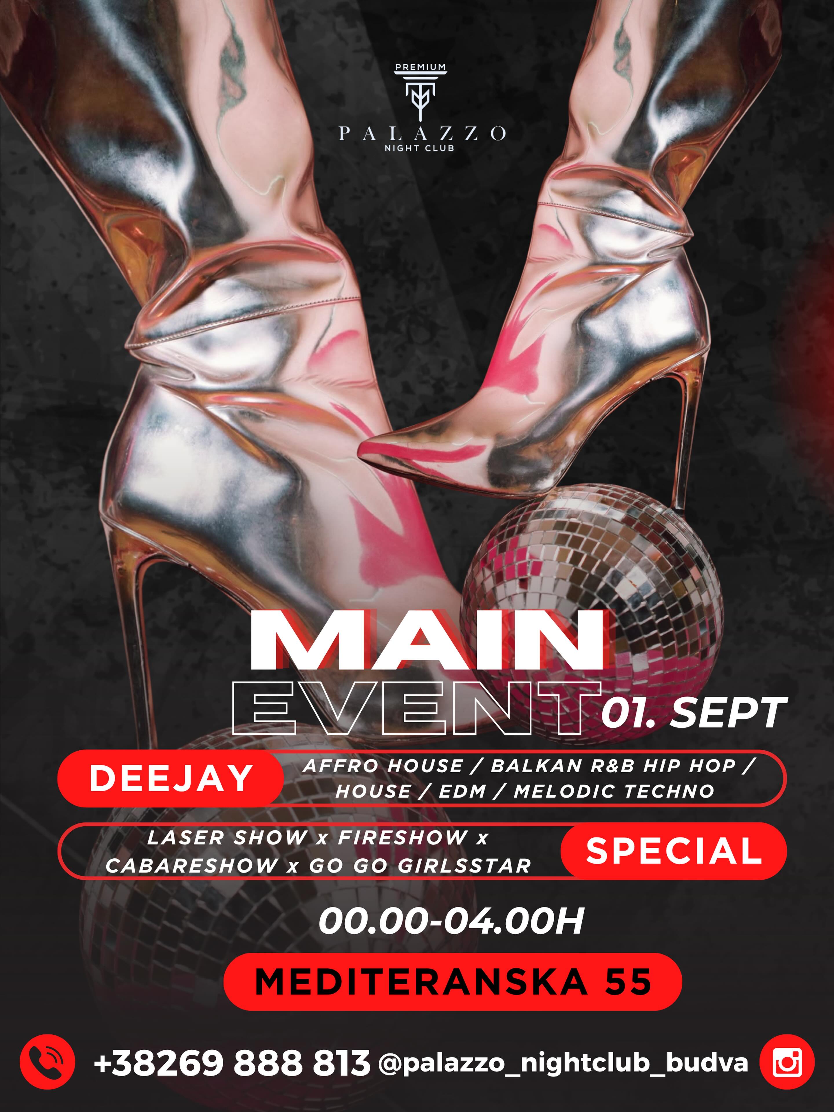 WIZANN Event 01 Sept, Palazzo Night Club