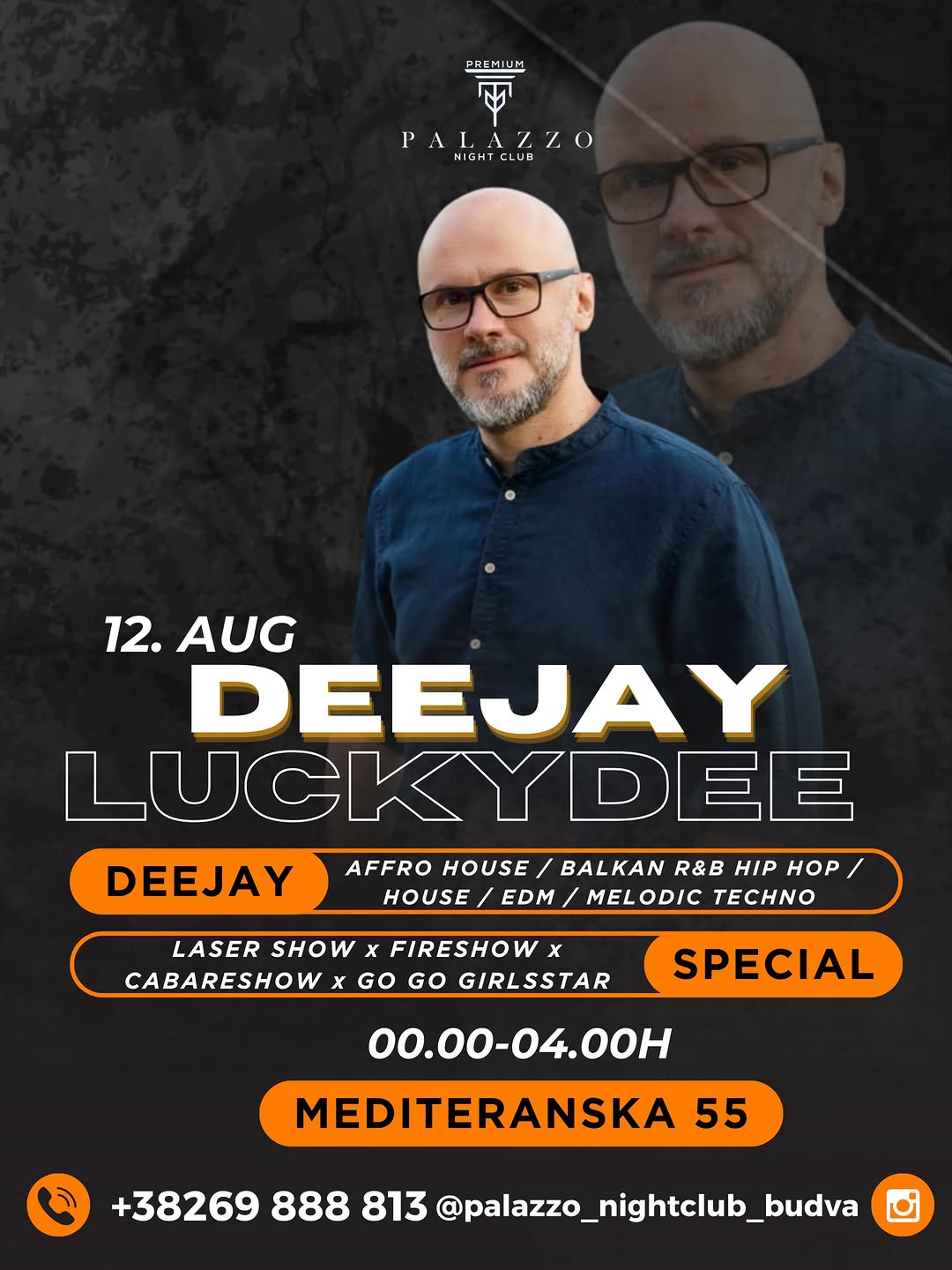 DJ LUCKYDEE, Palazzo Night Club