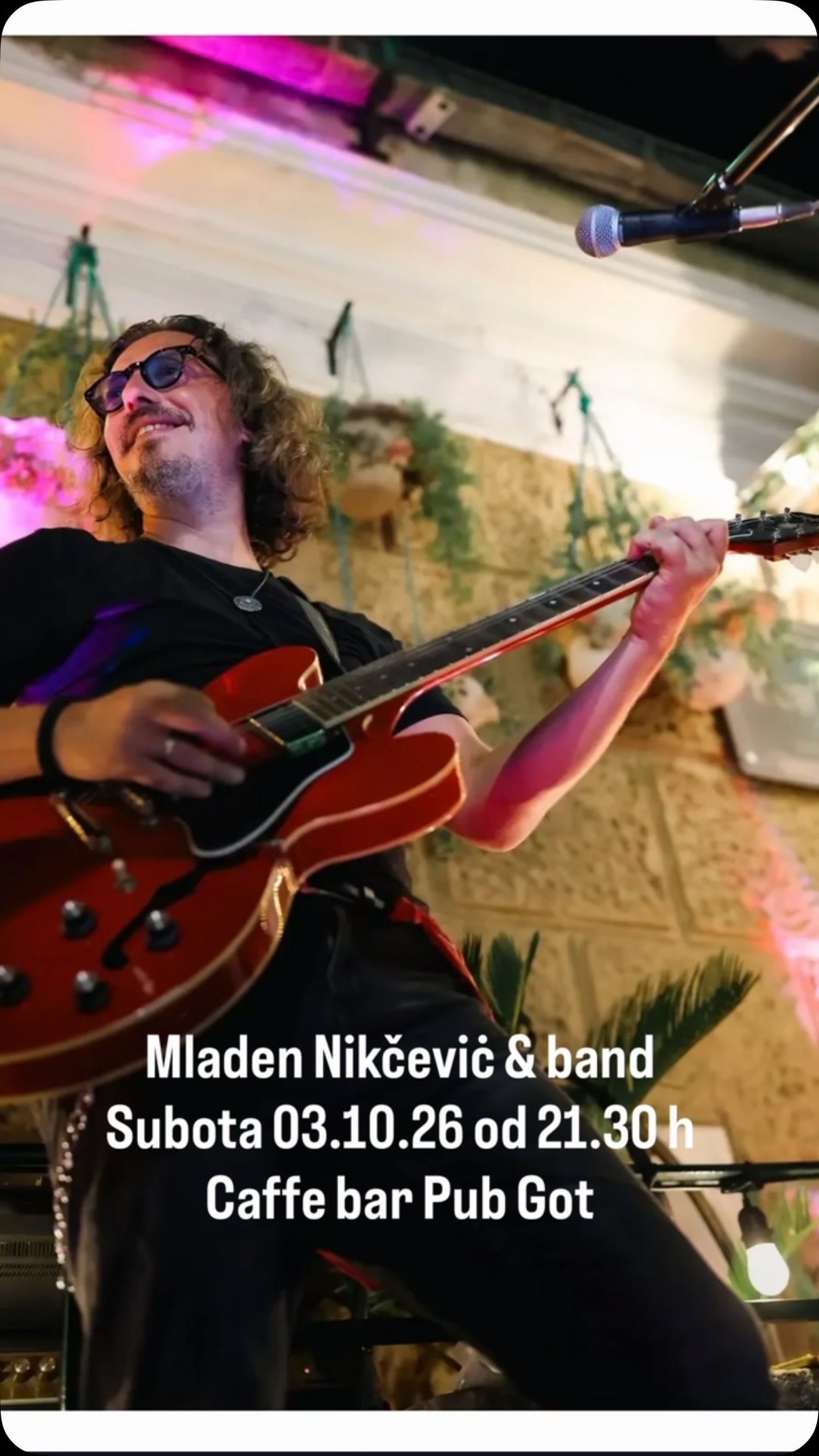 Mladen Nikčević & band live, Pub Got
