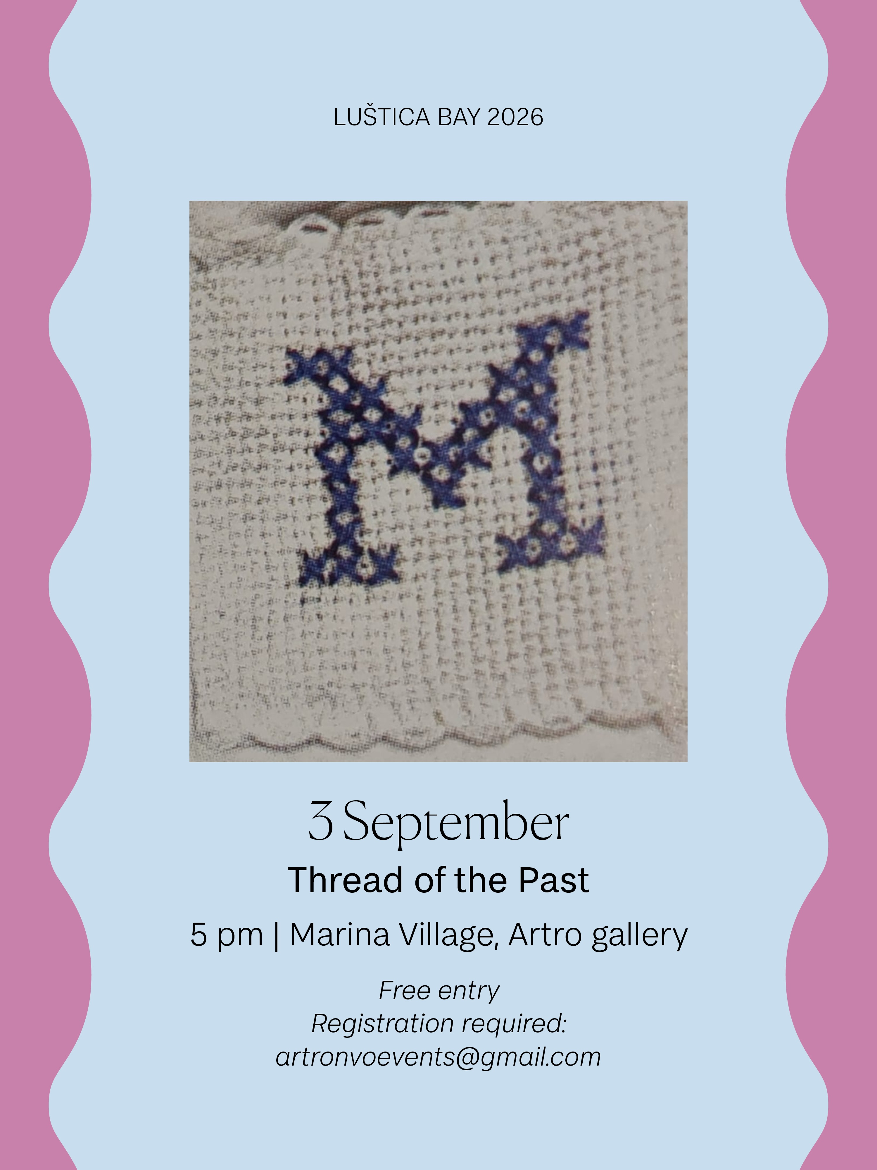 Thread of the Past, Marina Village; Artro gallery
