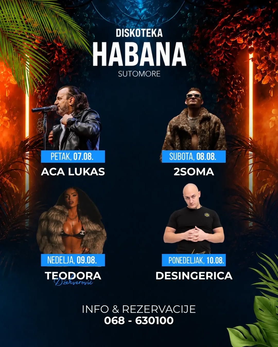 Desingerica, Habana