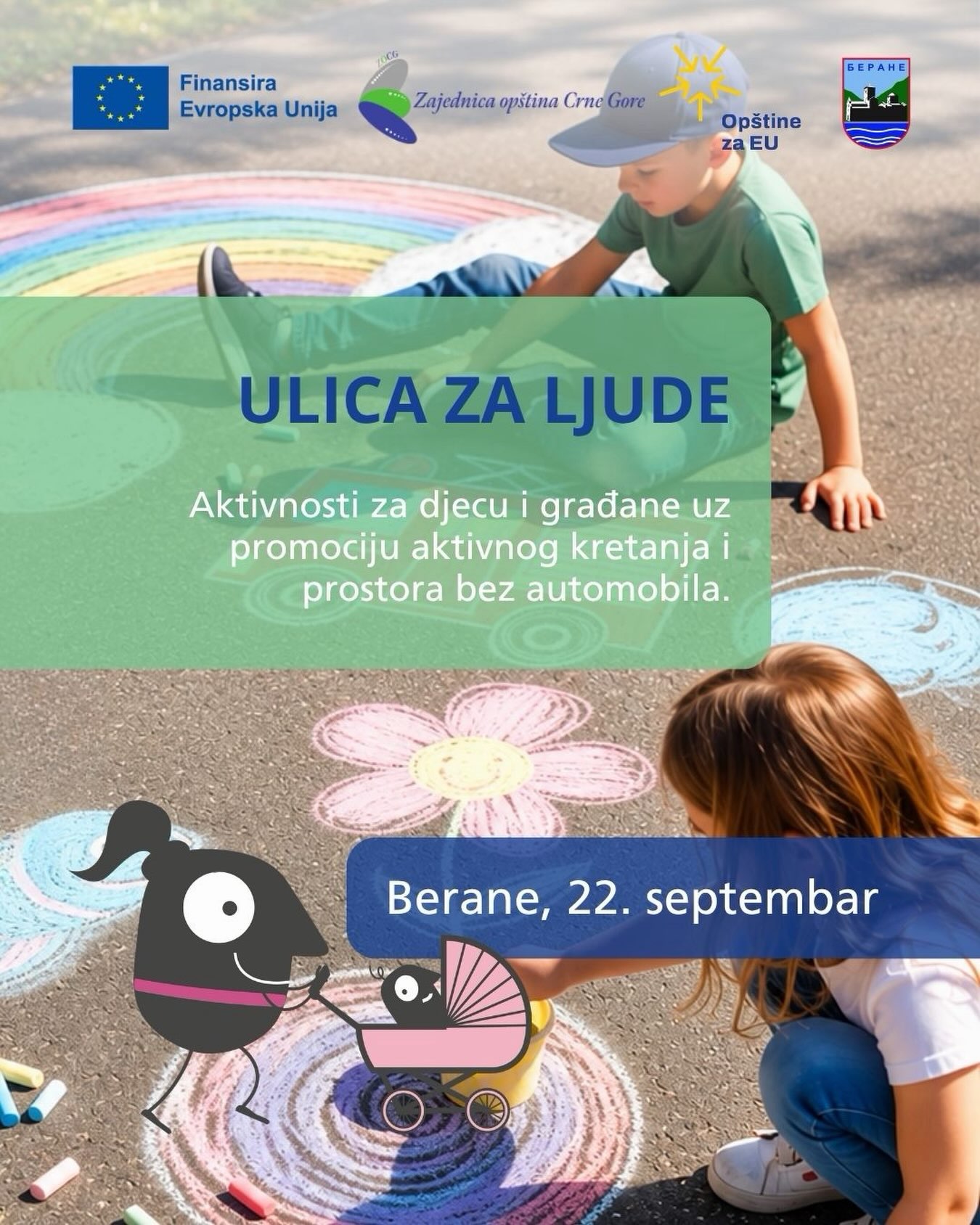 Berane u pokretu - aktivnosti za djecu i građane