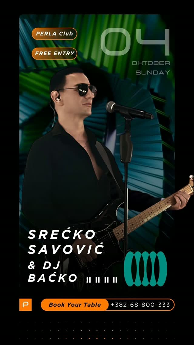 Srećko Savović & DJ Baćko, Perla Club