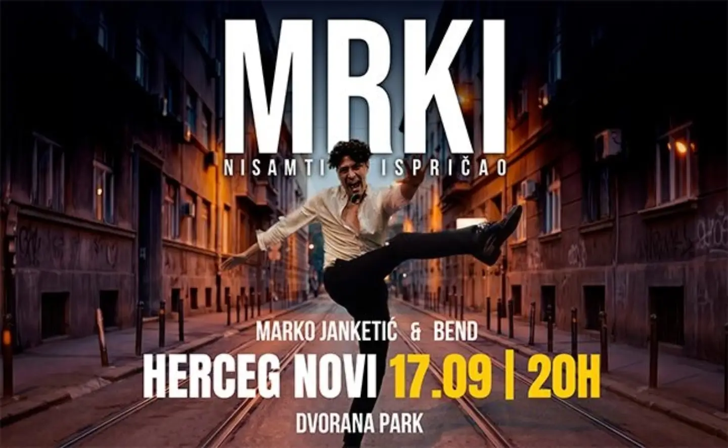 Predstava: „MRKI - NISAM TI ISPRIČAO", Dvorana Park