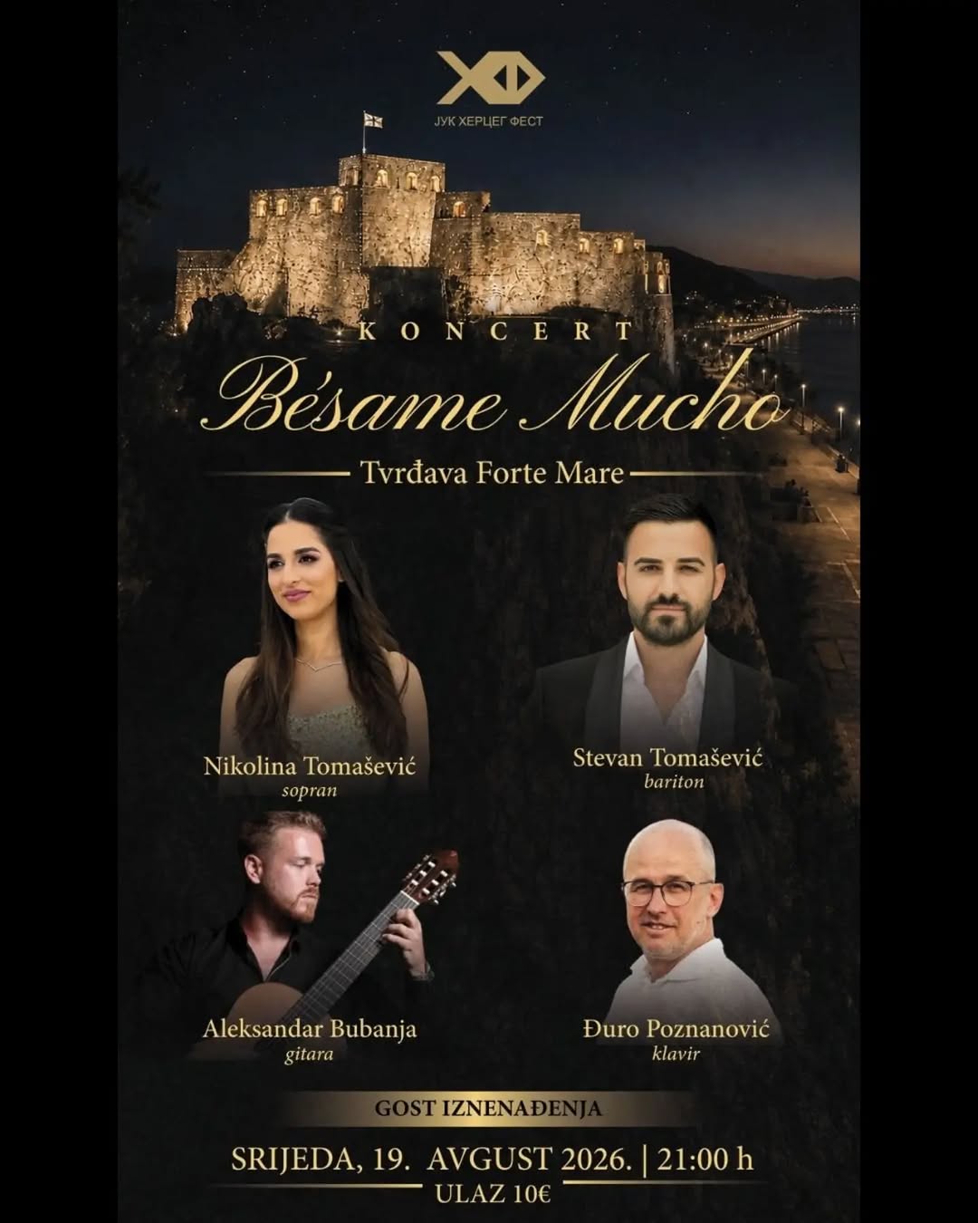 Bésame Mucho, Tvrđava Forte Mare