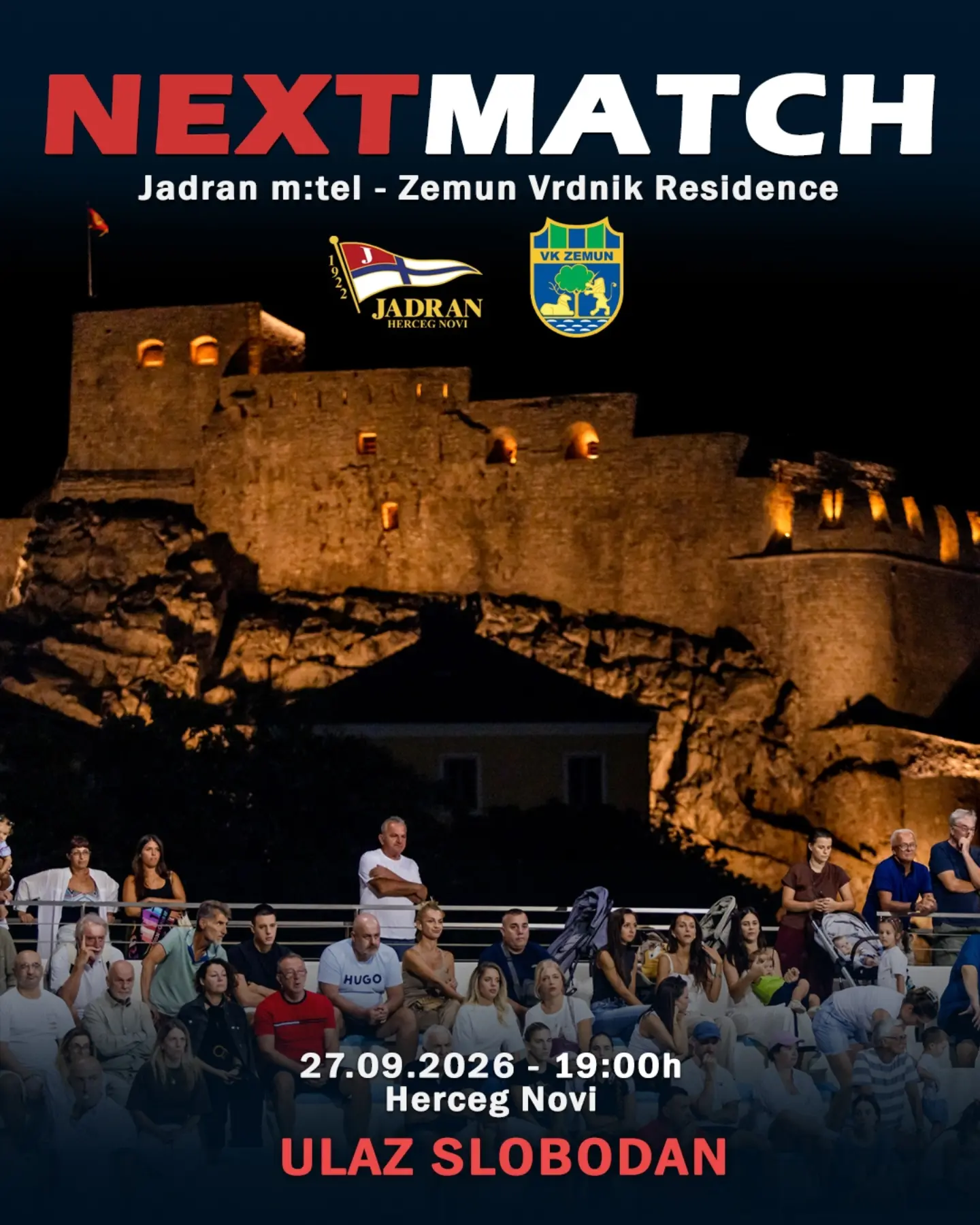 VK Zemun -- Jadran Herceg Novi (Vaterpolo), Škver