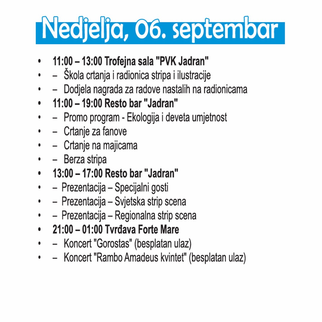 Prezentacija: Specijalni gosti, Restobar Jadran