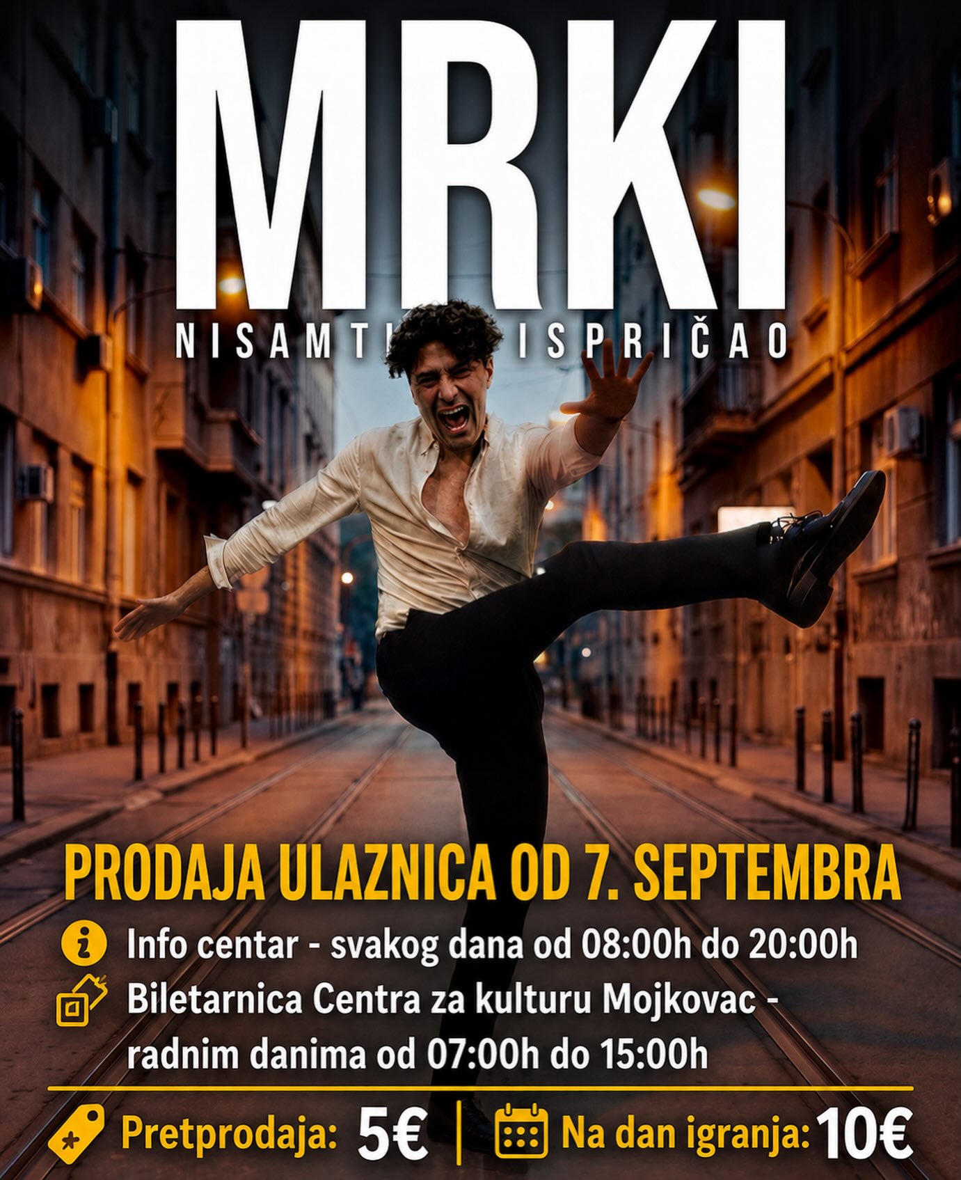 MRKI NISAM TI ISPRIČAO - Marko Janketić & Bend, Centar za kulturu Mojkovac