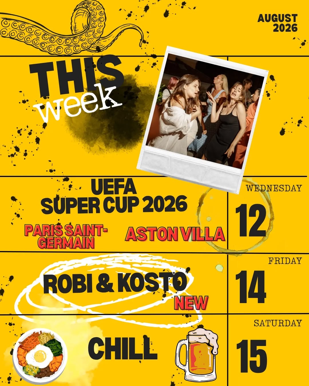 Robi & Kosto, Drunk Octopus Bar