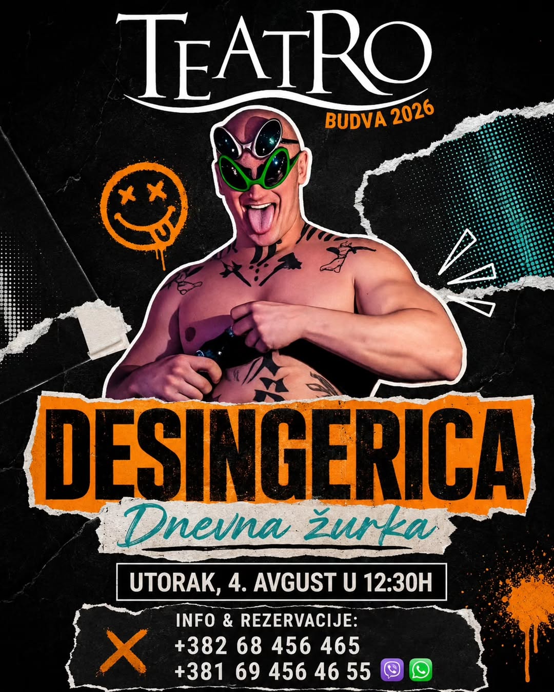 DESINGERICA u Teatro Budva