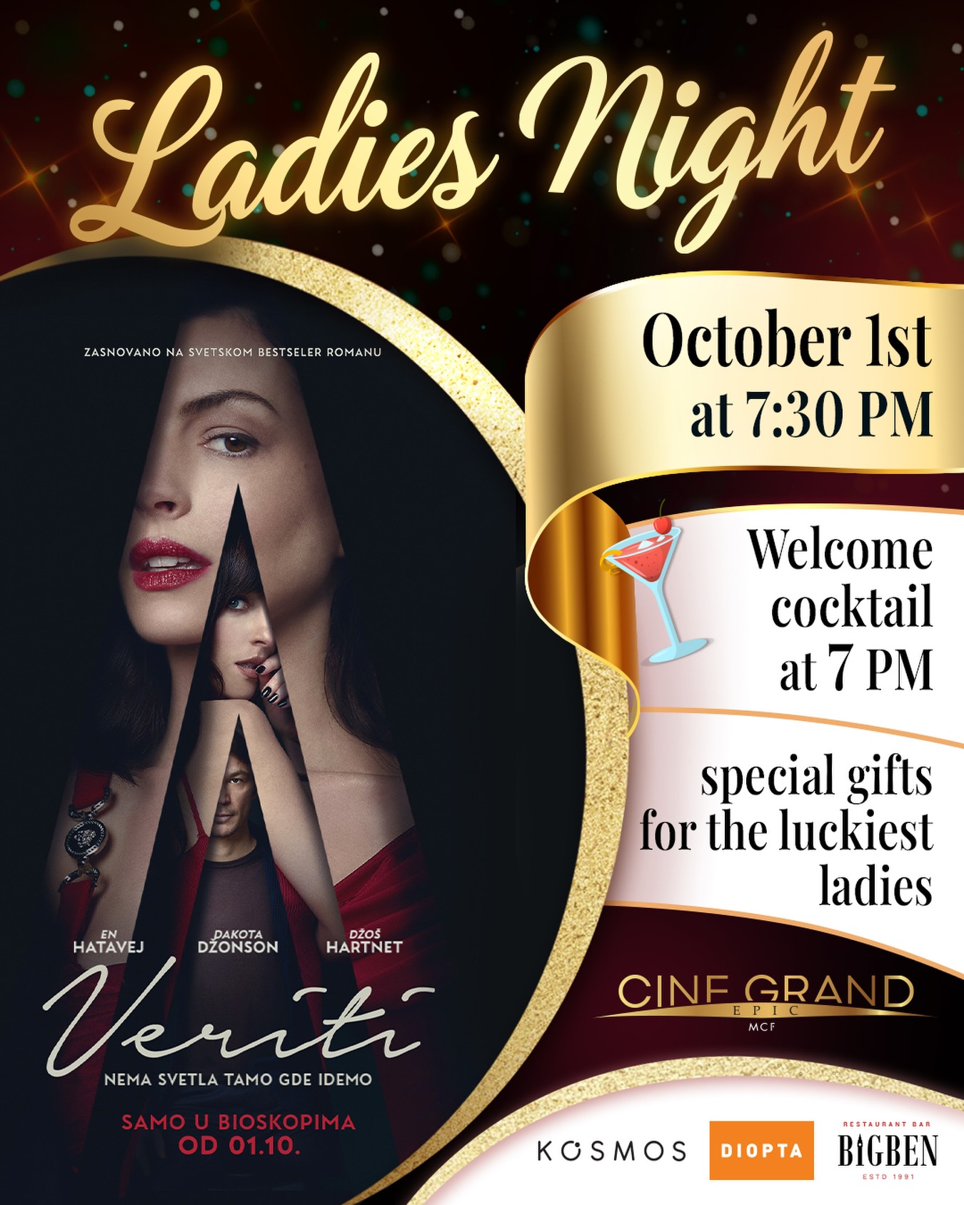 Ladies Night: Veriti (Joker: Folie à Deux), CineGrand Epic