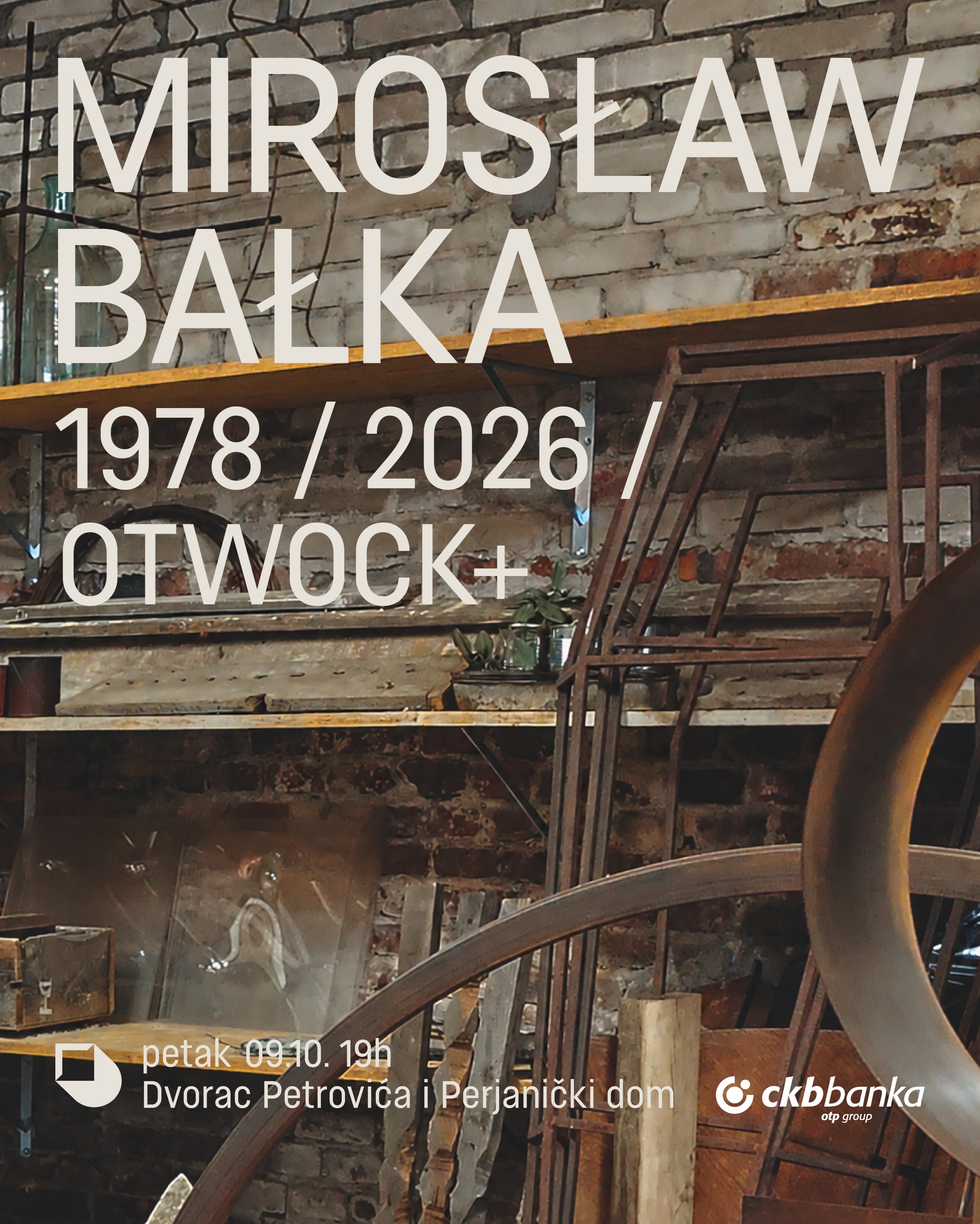 Otvaranje izložbe "1978/2026/Otwock+" Mirosława Balke, Dvorac Petrovića / Perjanički dom