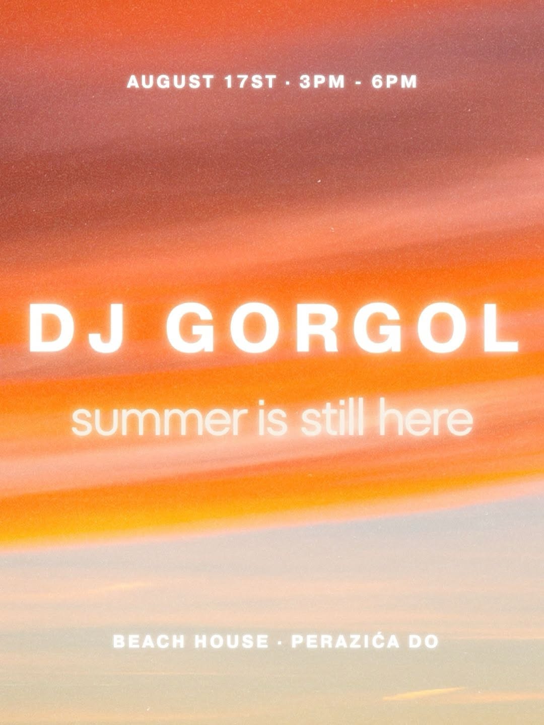 DJ Gorgol, Plazni Bar Beach House