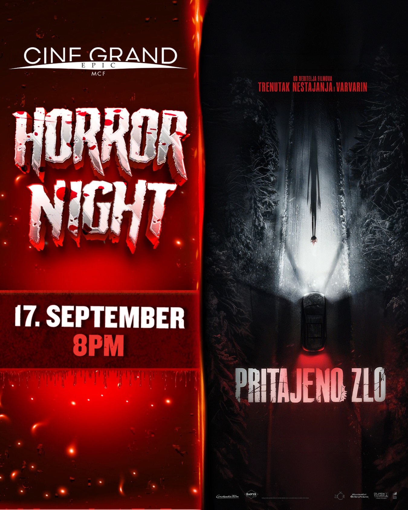 Pritajeno zlo (Resident Evil), Cine Grand Epic