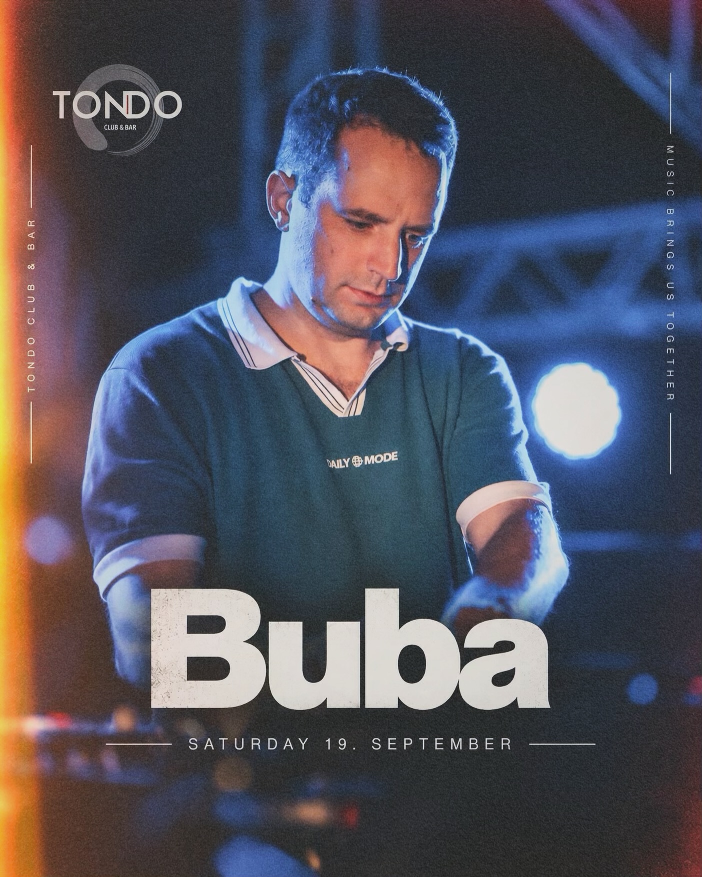 Buba (Milos Bulajić) DJ Set, Club Tondo