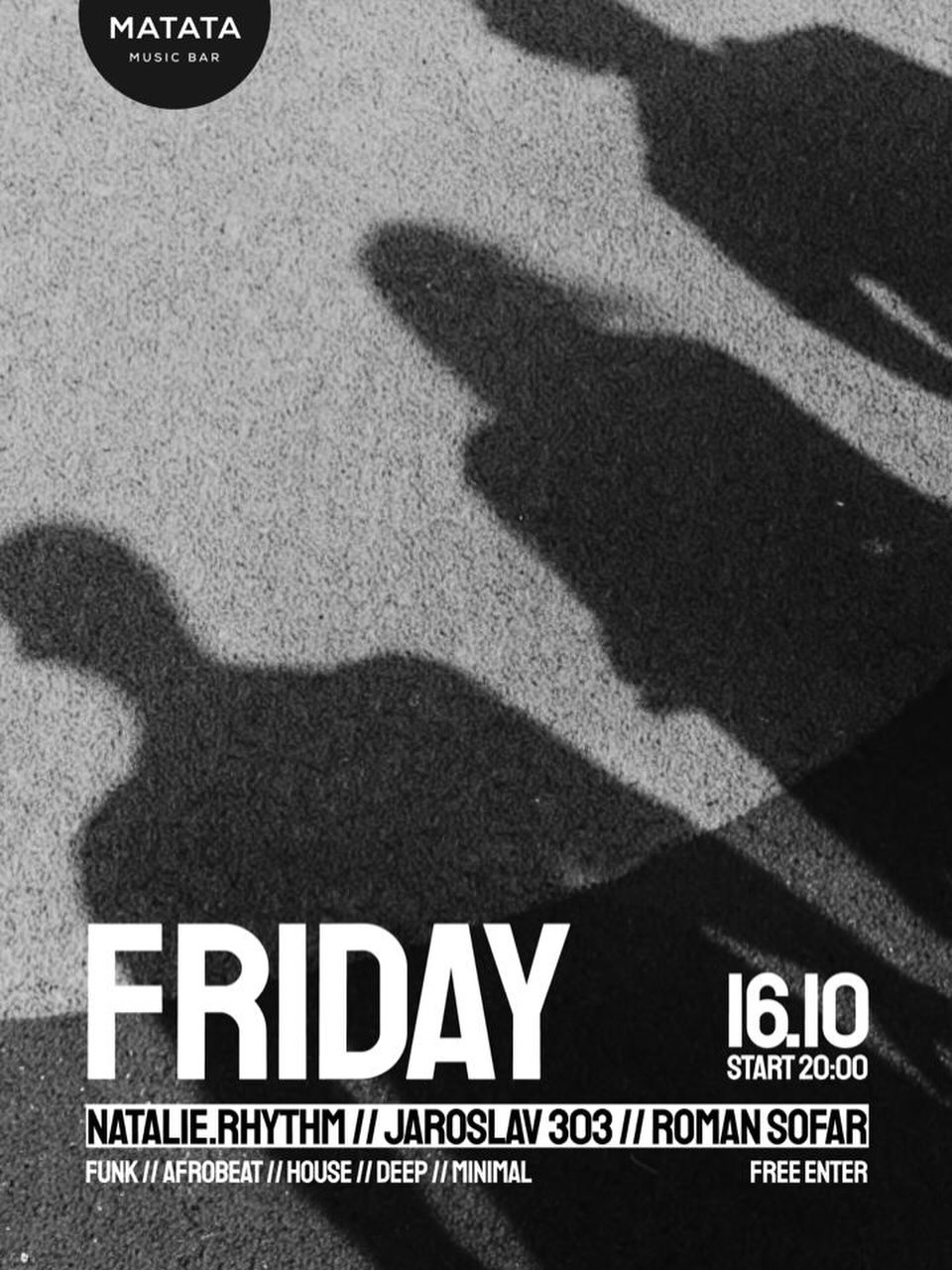 Maraton DJ-eva: Jaroslav, Natalie Rhythm, Exiva, Hakuna Matata Music Bar