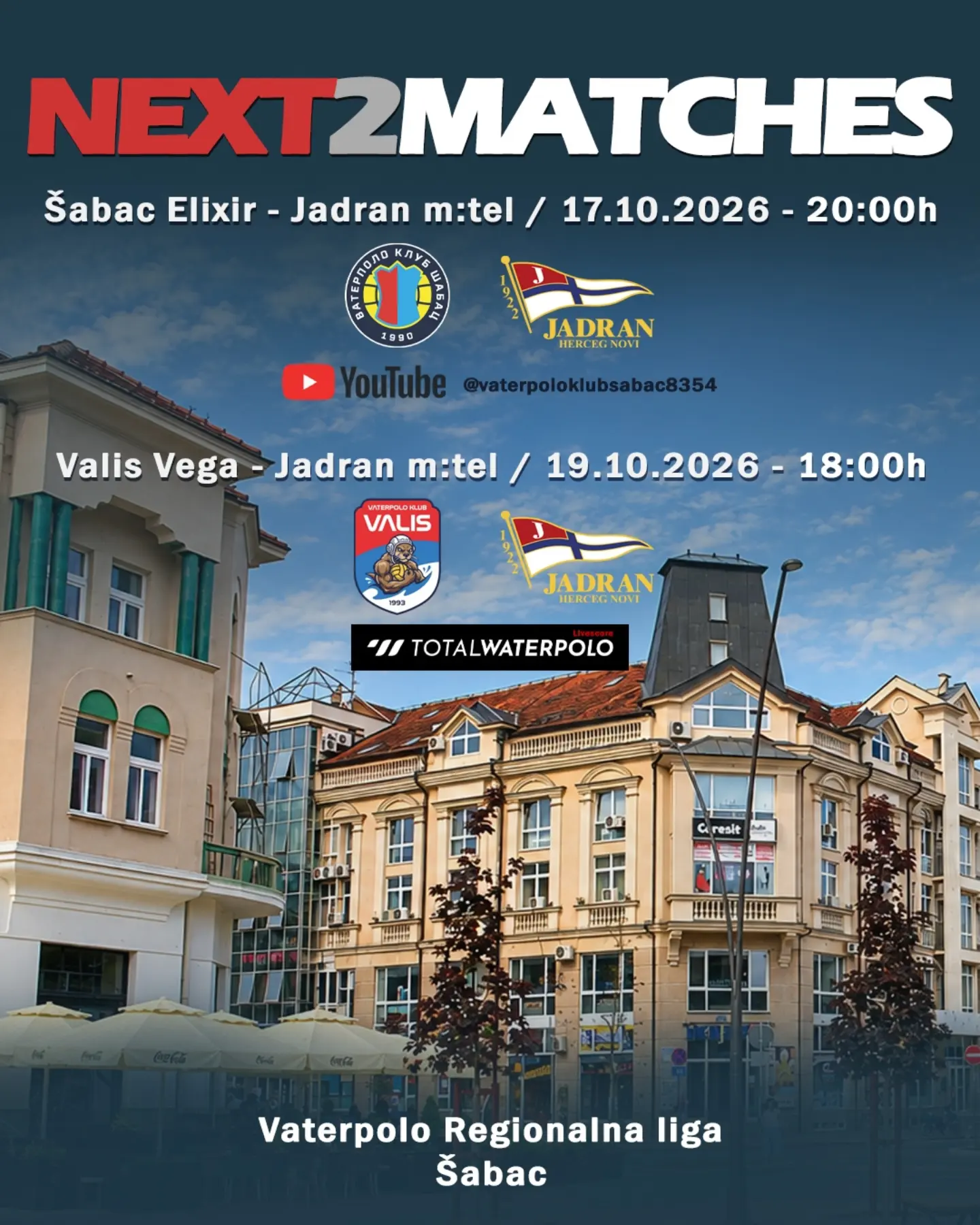 Valis Vega vs Jadran m:tel, SRC "Petnica"