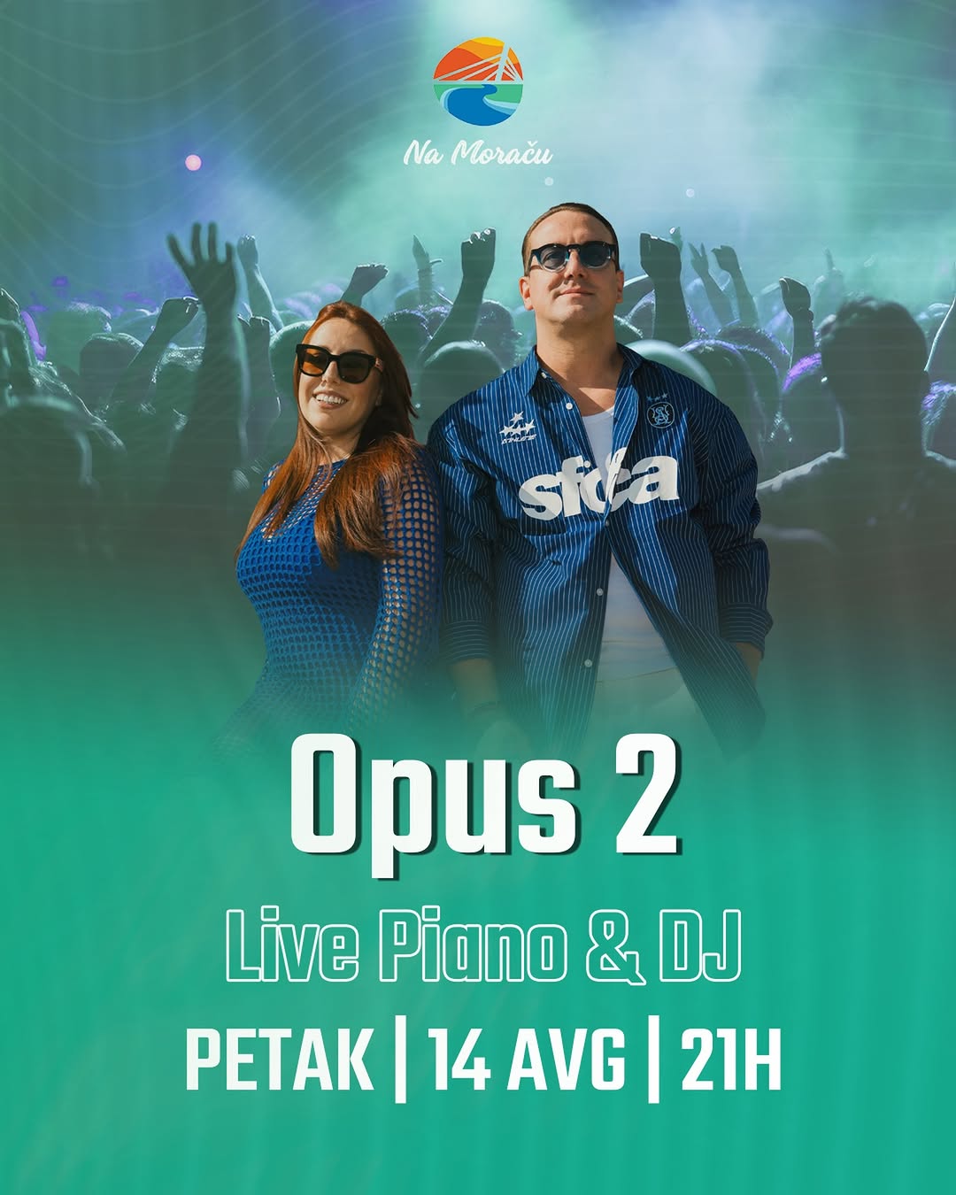 Opus 2 - Live Piano & DJ, Plažni bar Na Moraču