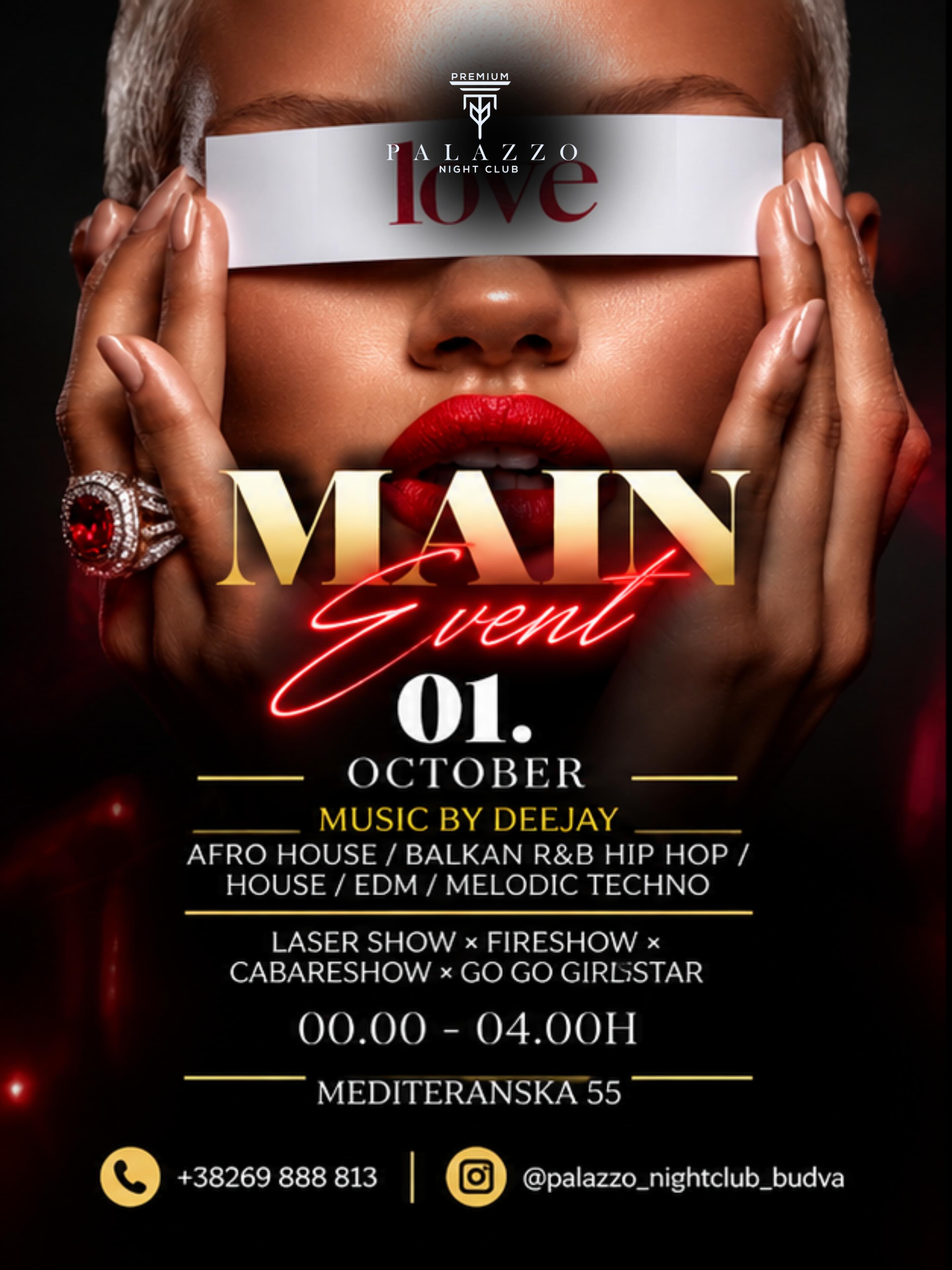 Premium Night Club: Iwzz & MAN Ve, Palazzo Night Club