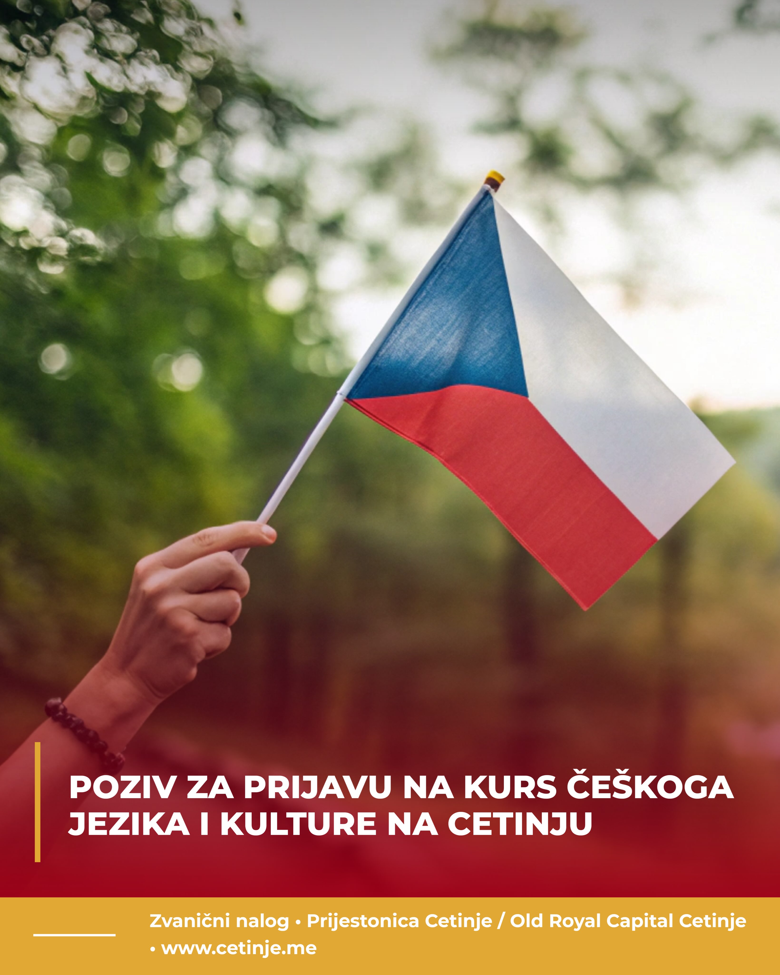 Besplatni kurs češkoga jezika i kulture, Fakultet za crnogorski jezik i književnost