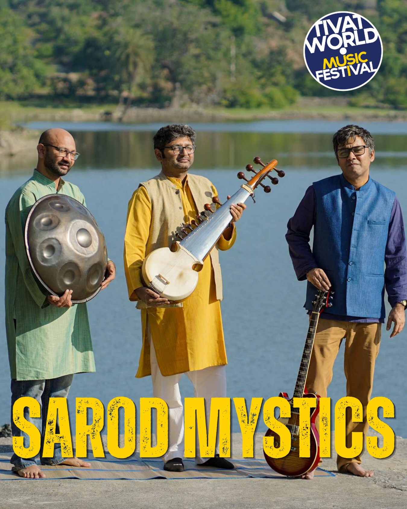 Sarod Mystics - 10. Tivat World Music Festival, Pine