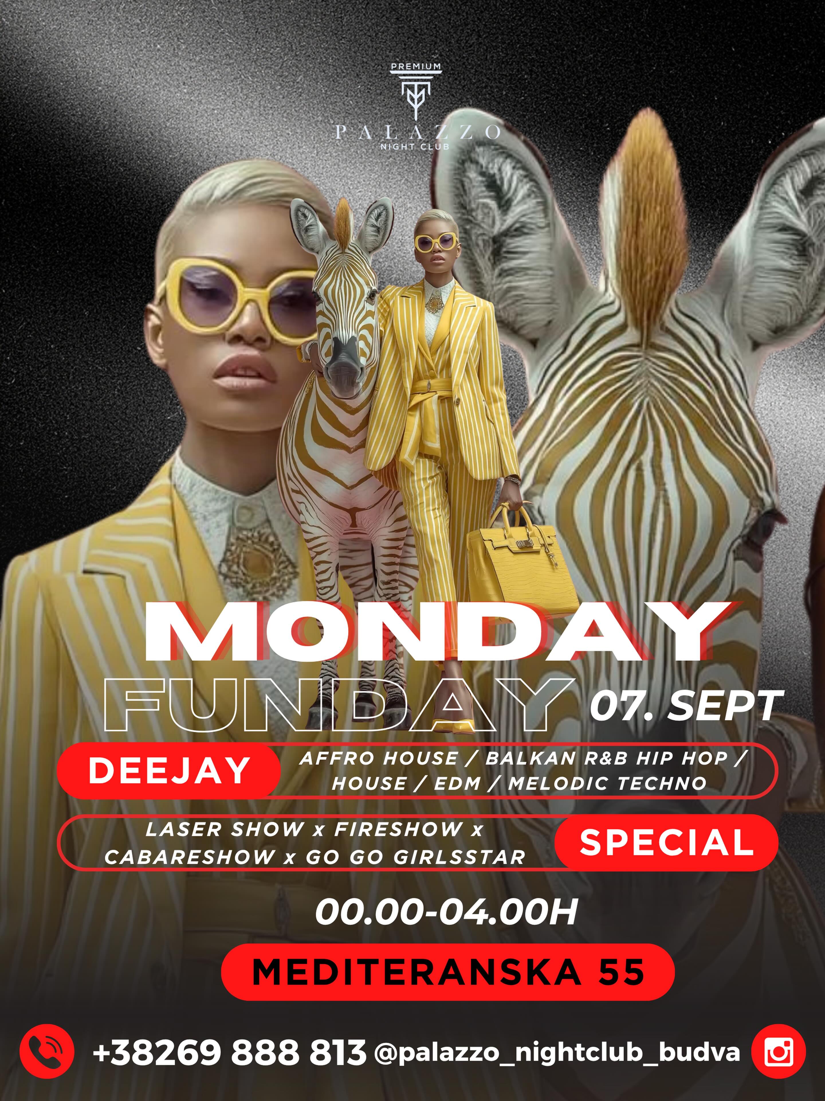 Affro House, Balkan R&B, Hip Hop, House, EDM/Melodic Techno Night, Palazzo Night Club