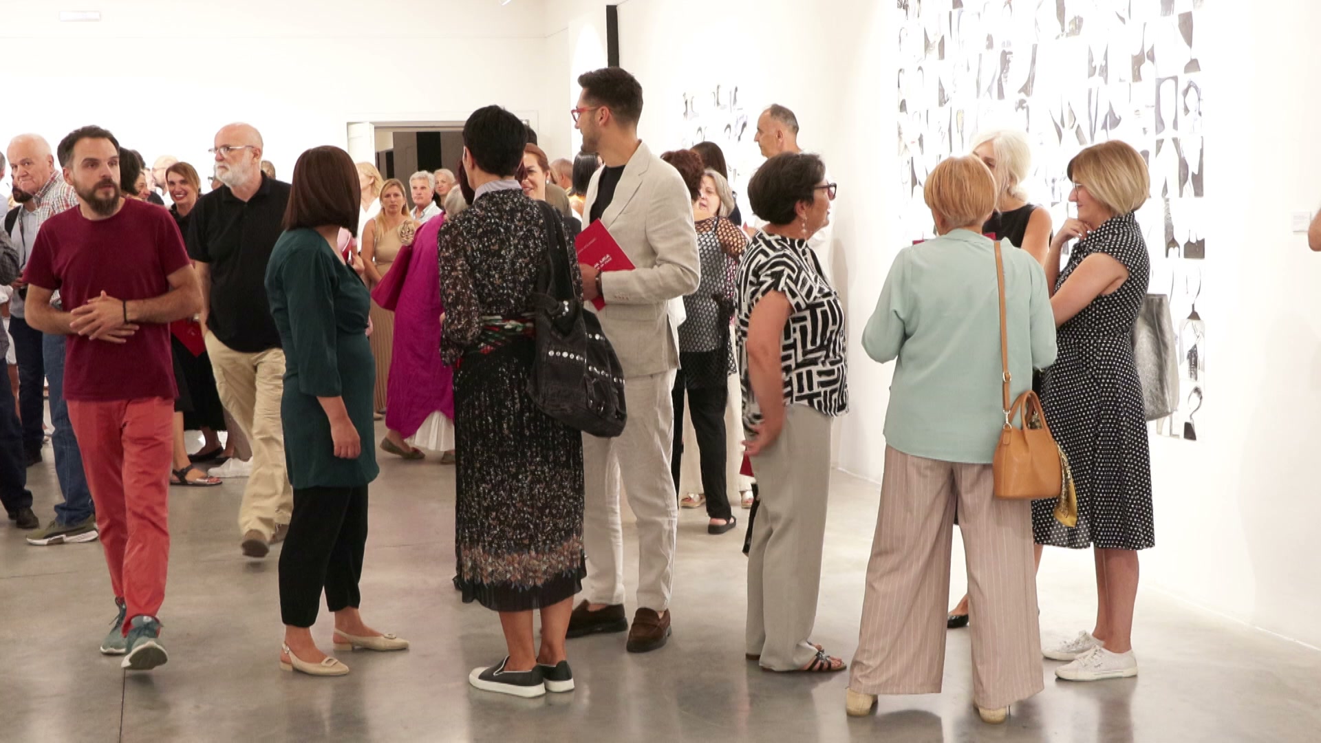 Izložba „Linija lica" Ljiljane Kolundžić, Moderna galerija JU Muzeji i galerije Podgorice
