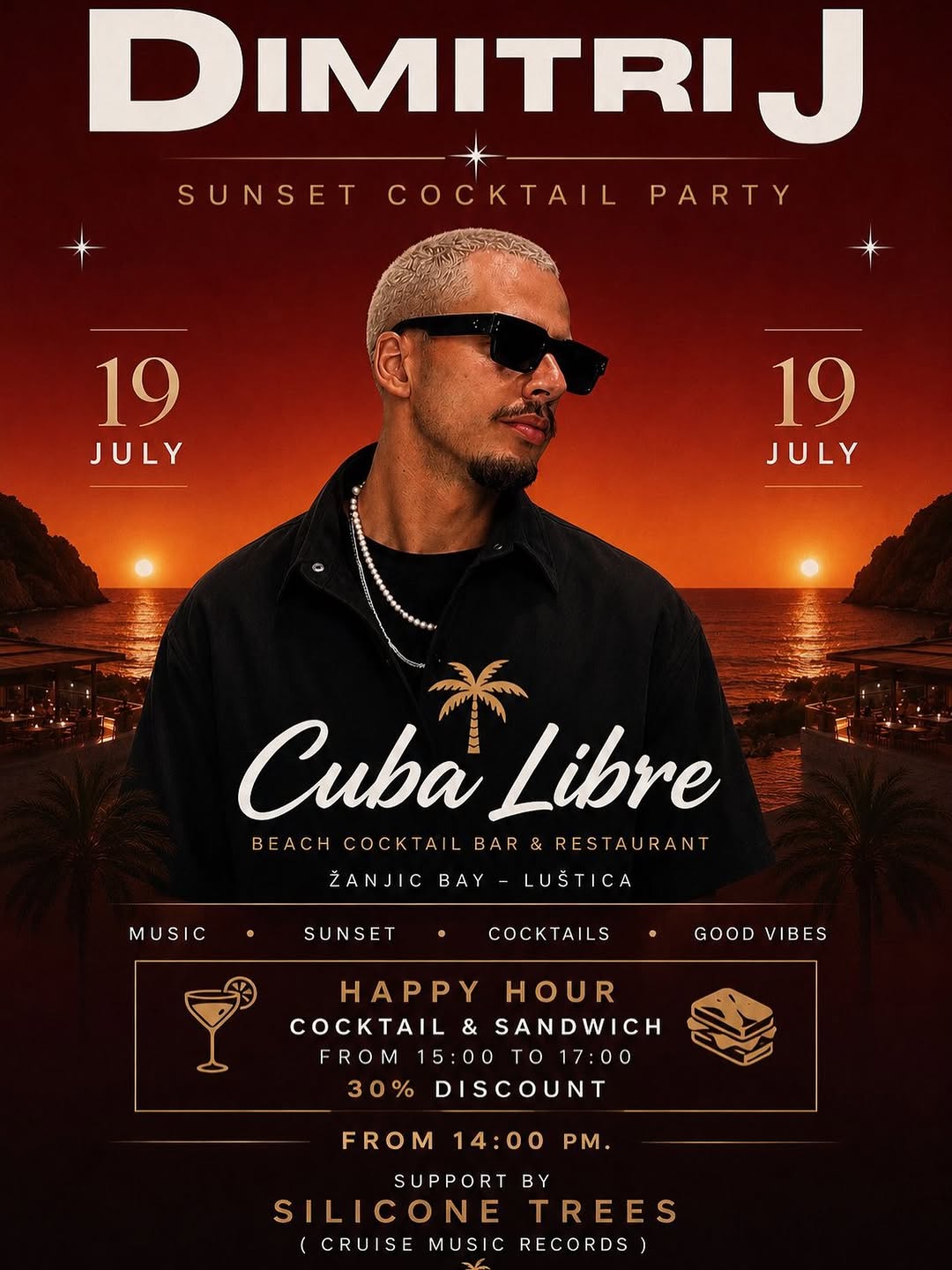 Sunset Cocktail Party with Dimitri J