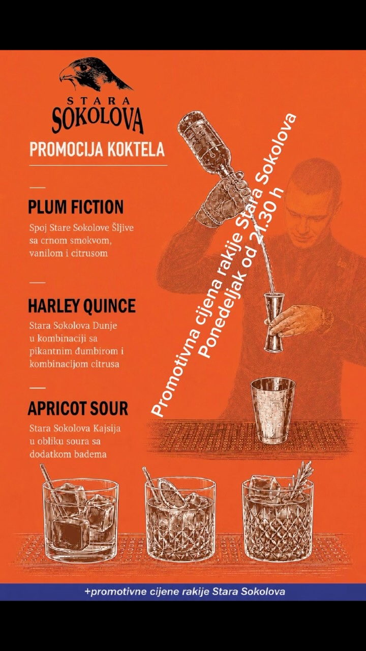 Promocija koktela Stara Sokolova sa Sax & DJ