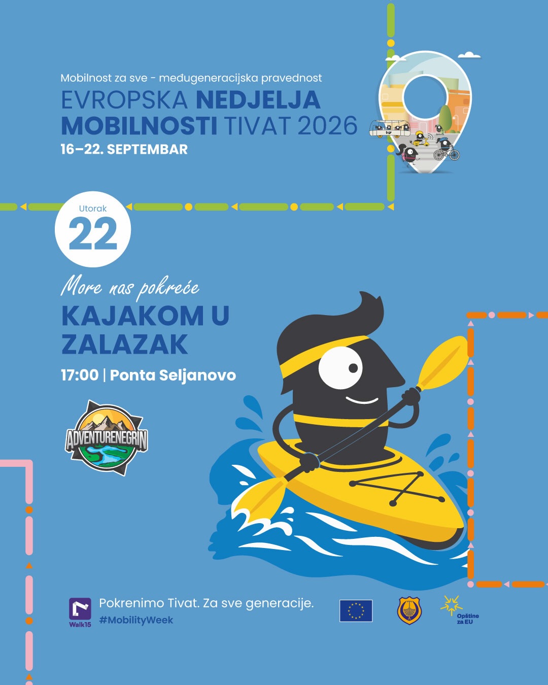 KAJAKOM U ZALAZAK, Ponta Seljanovo