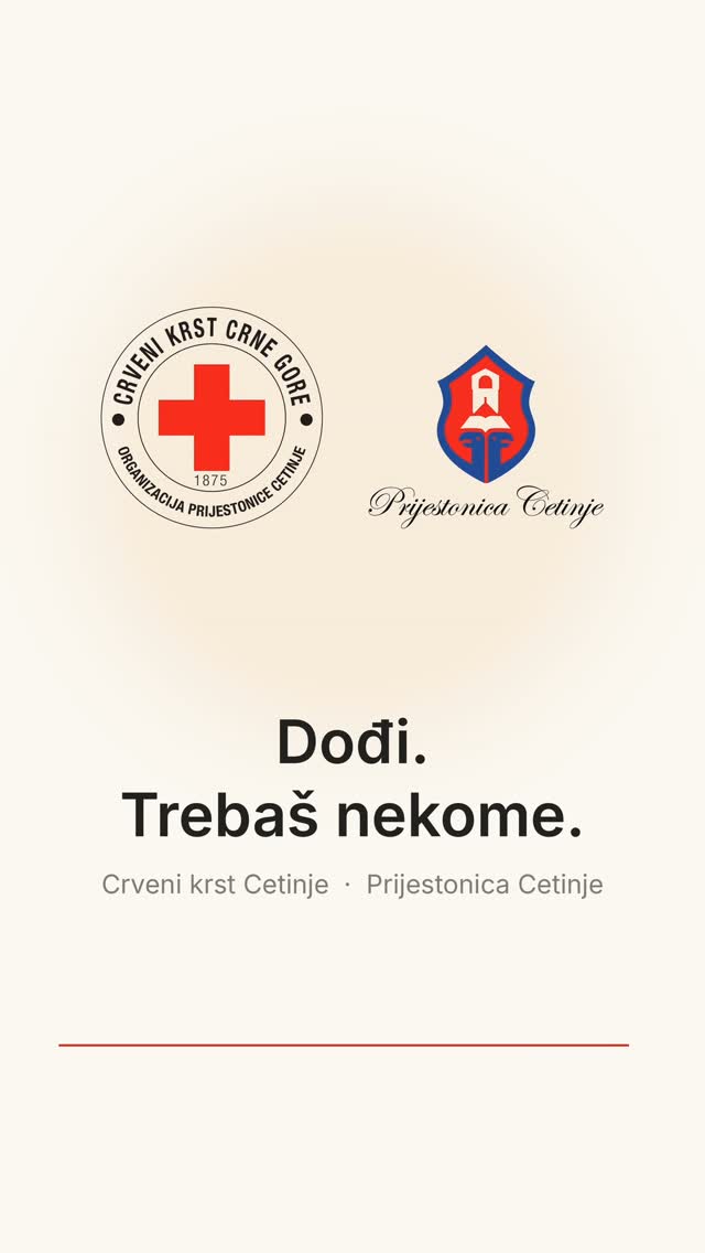 Akcija dobrovoljnog davanja krvi, Crveni krst Cetinje