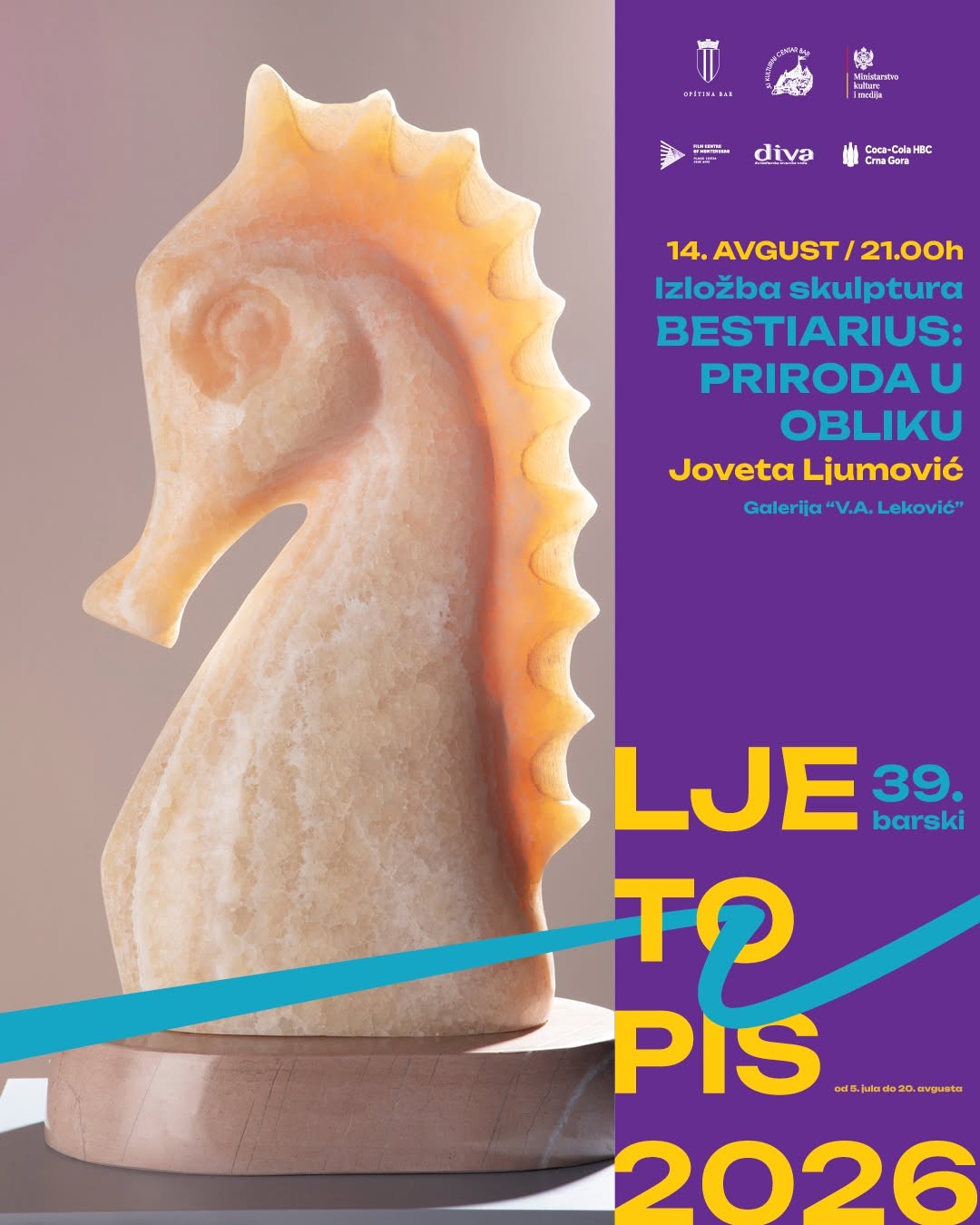 Bestiarius: Priroda u obliku, Umjetnička galerija „Velimir A. Leković"
