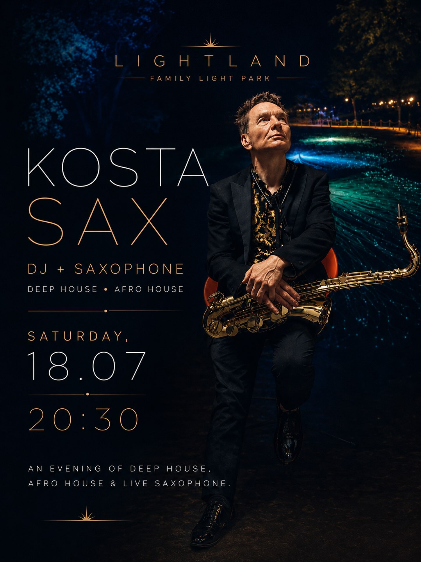 LIGHTLAND FAMILY LIGHT PARK KOSTA SAX
