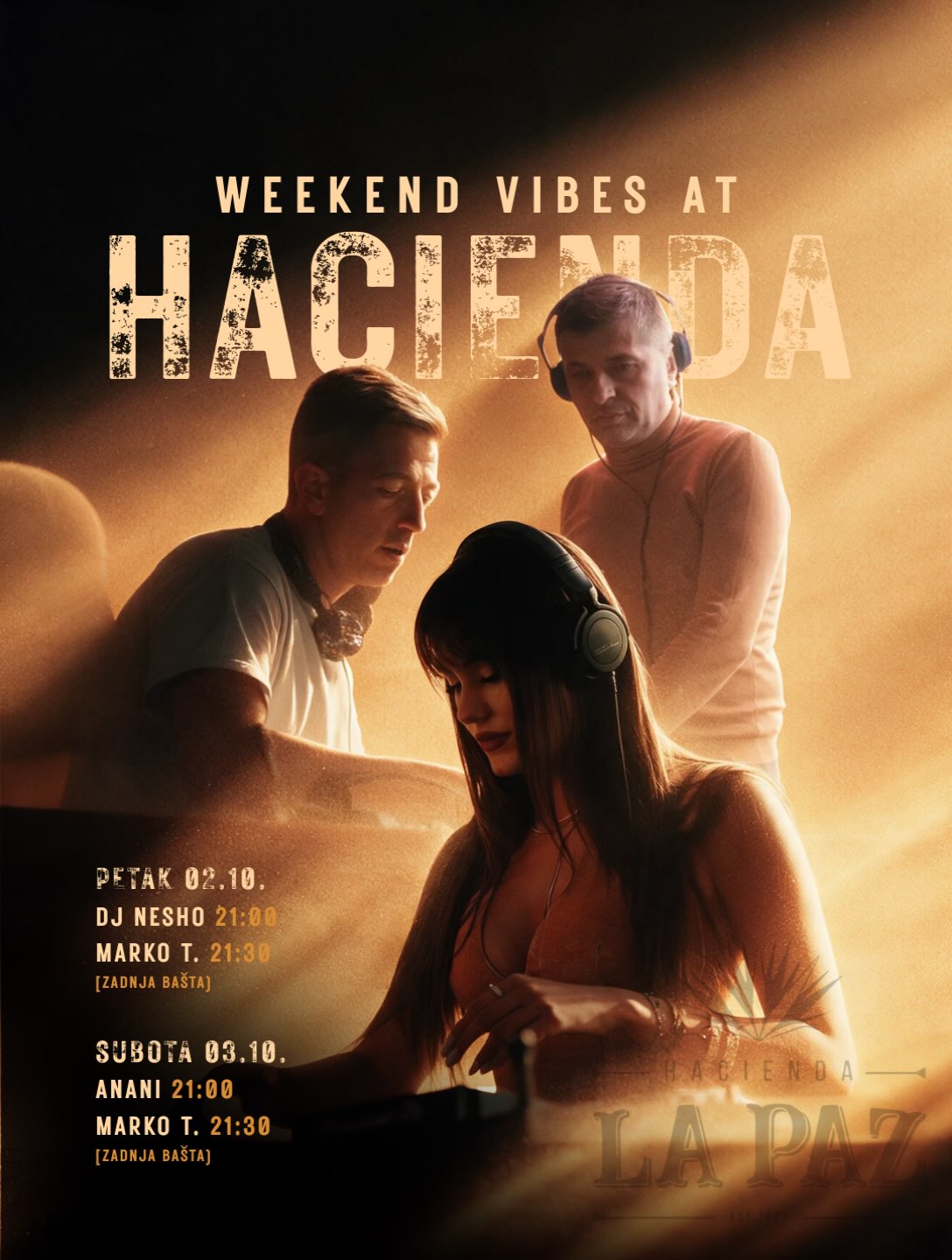 Weekend Vibes at La Paz -- DJ Nesho Marko T, La Paz