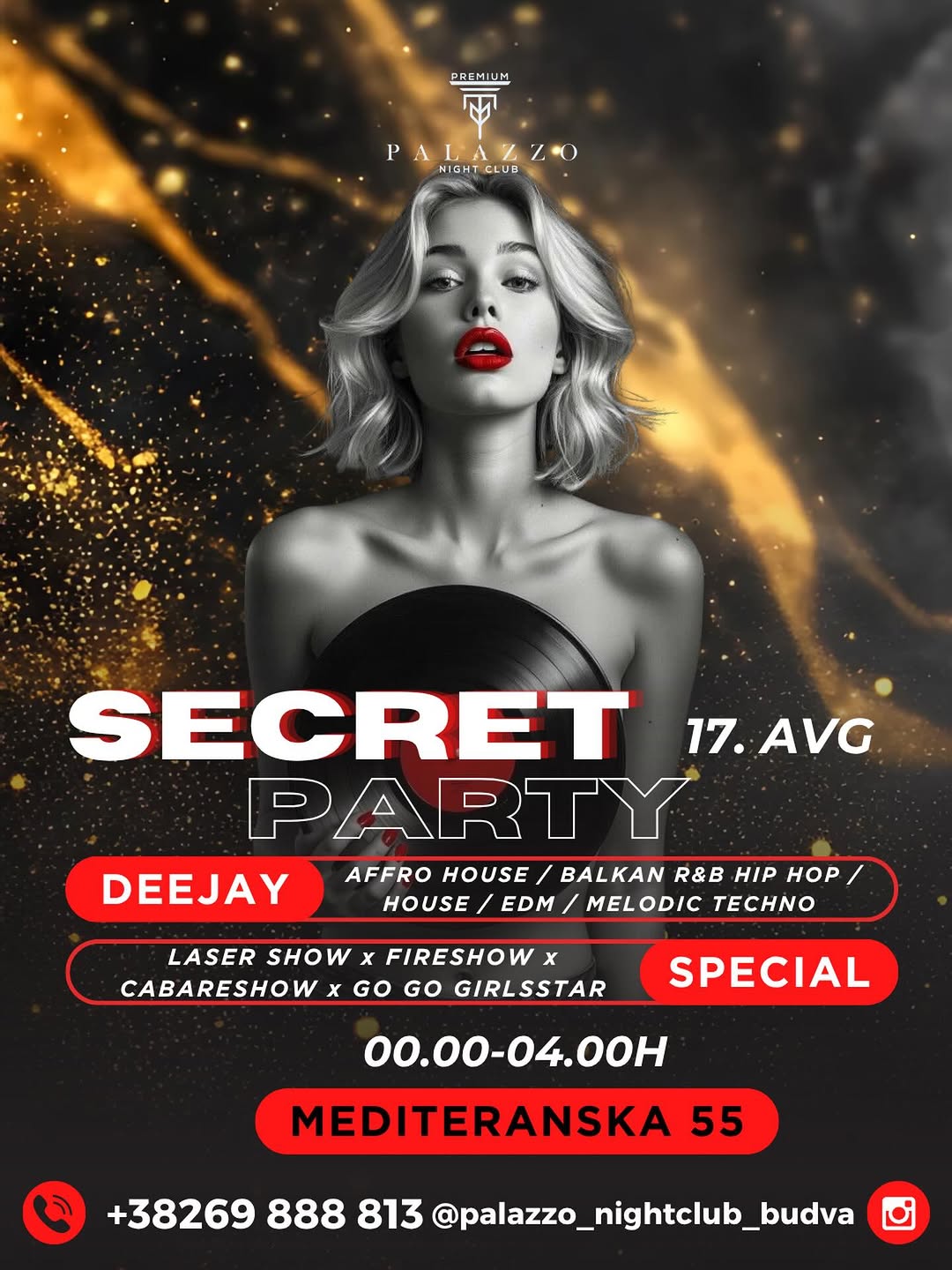 Premium Party, Palazzo Night Club