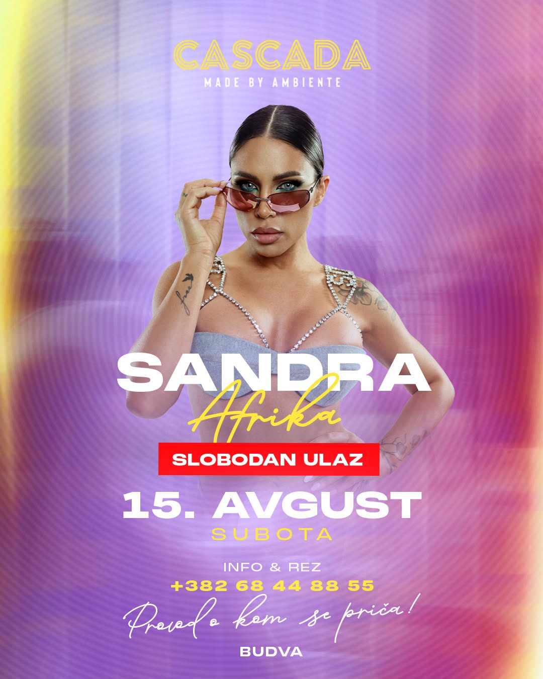 Sandra Afrika, Cascada Club
