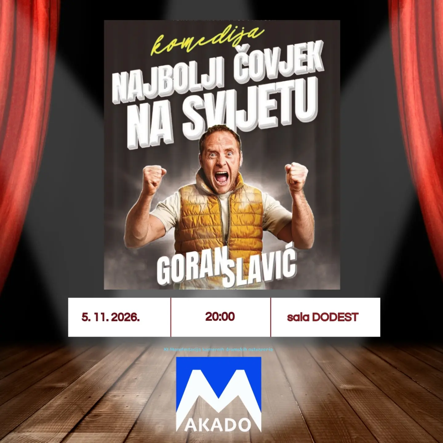 XI MAKADO -- pozorišna predstava, KIC 'Budo Tomović'